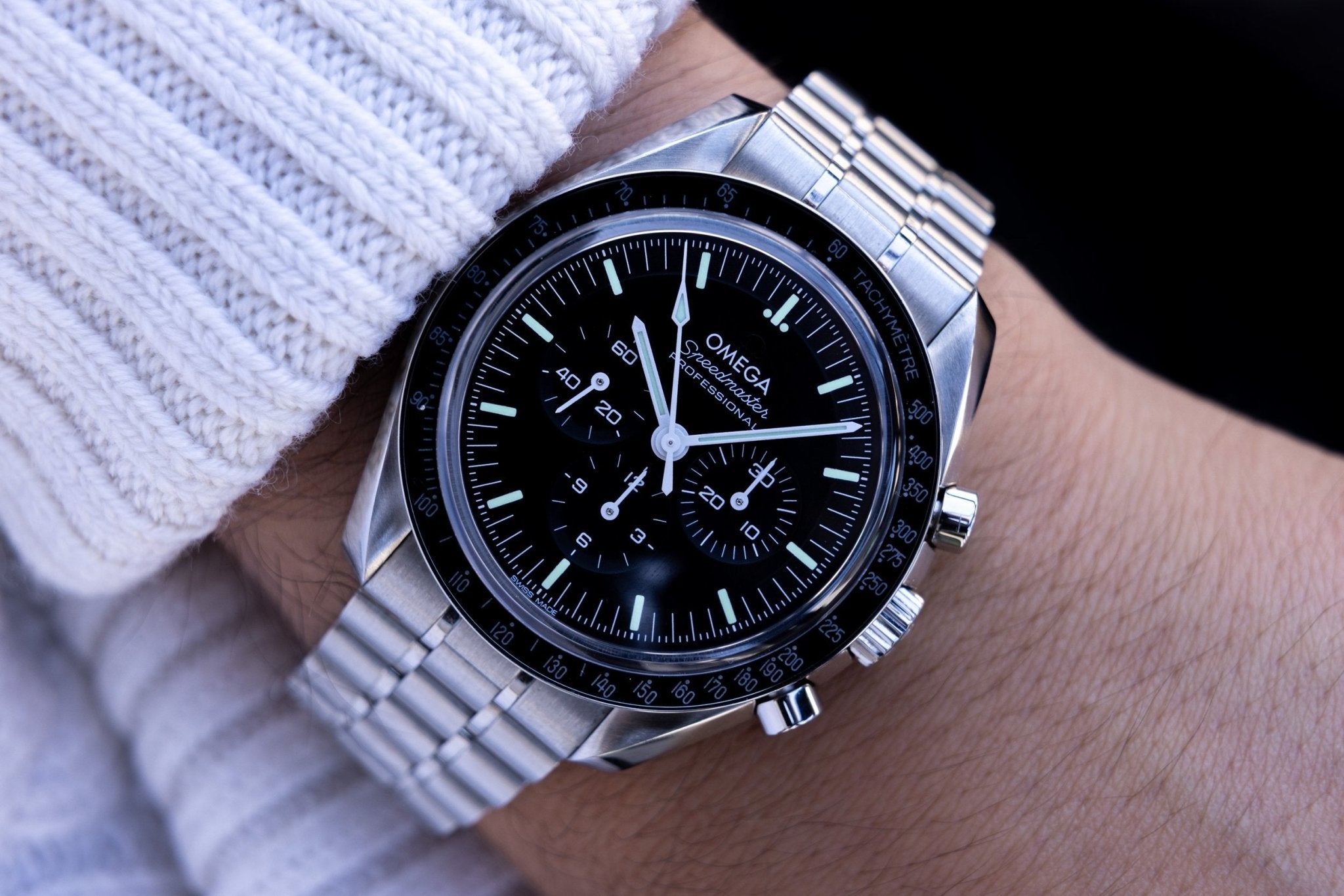 2022 Omega Speedmaster Professional Moonwatch Ref. 310.30.42.50.01.002 | Sapphire Sandwich | Box and Papers - Sierra Time Co