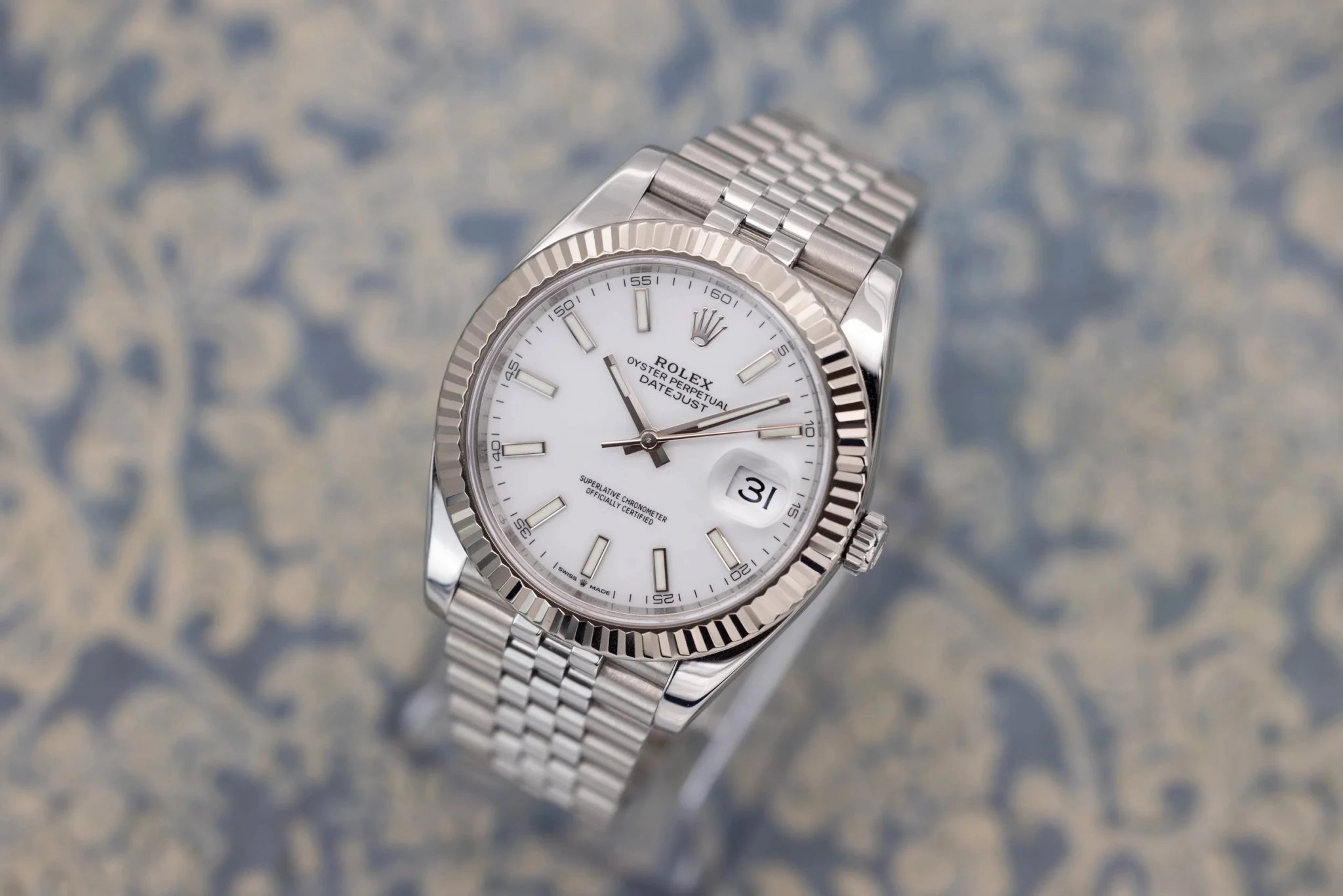 2022 Rolex Datejust Ref. 126334 | White Dial | Box and Papers - Sierra Time Co