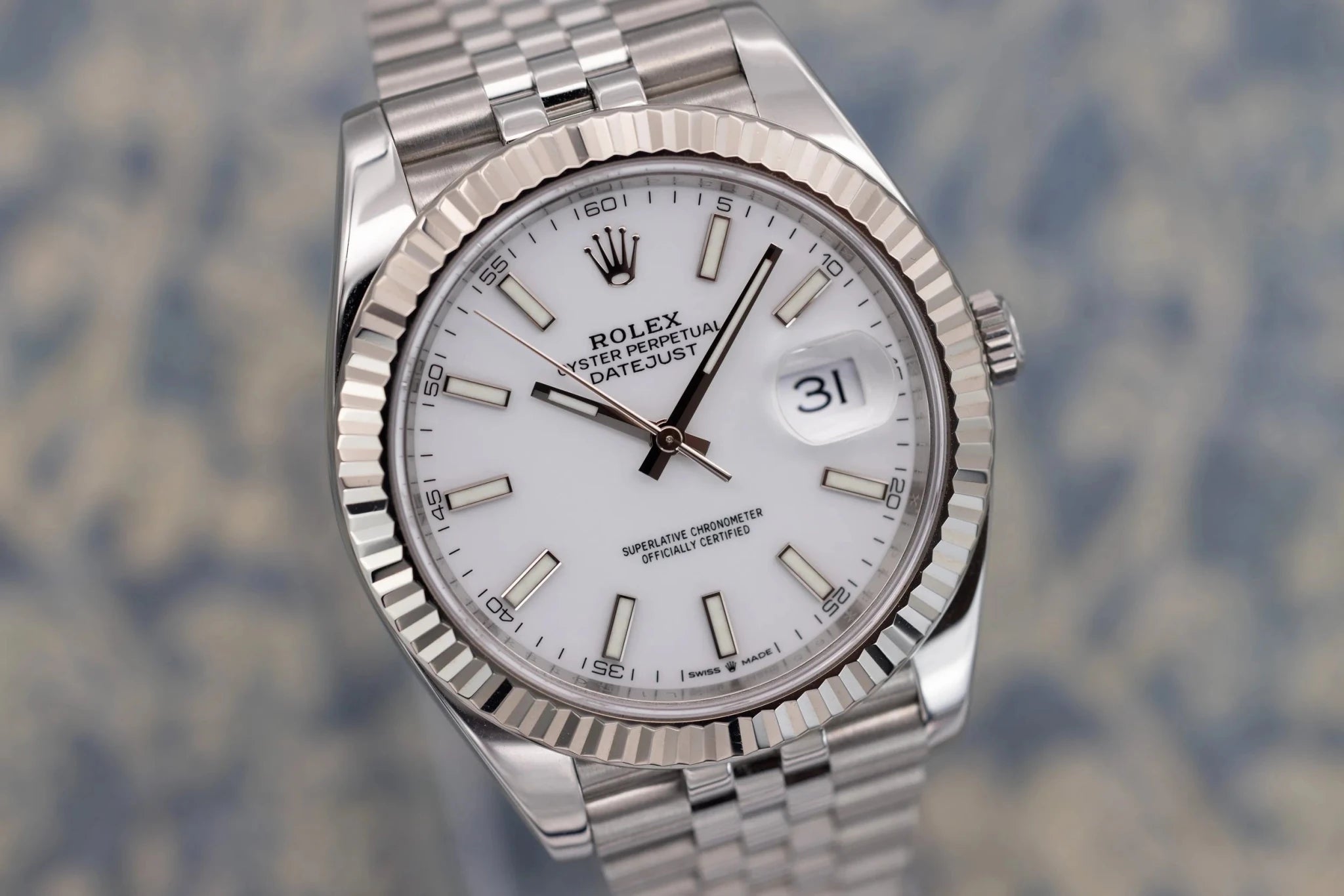 2022 Rolex Datejust Ref. 126334 | White Dial | Box and Papers - Sierra Time Co