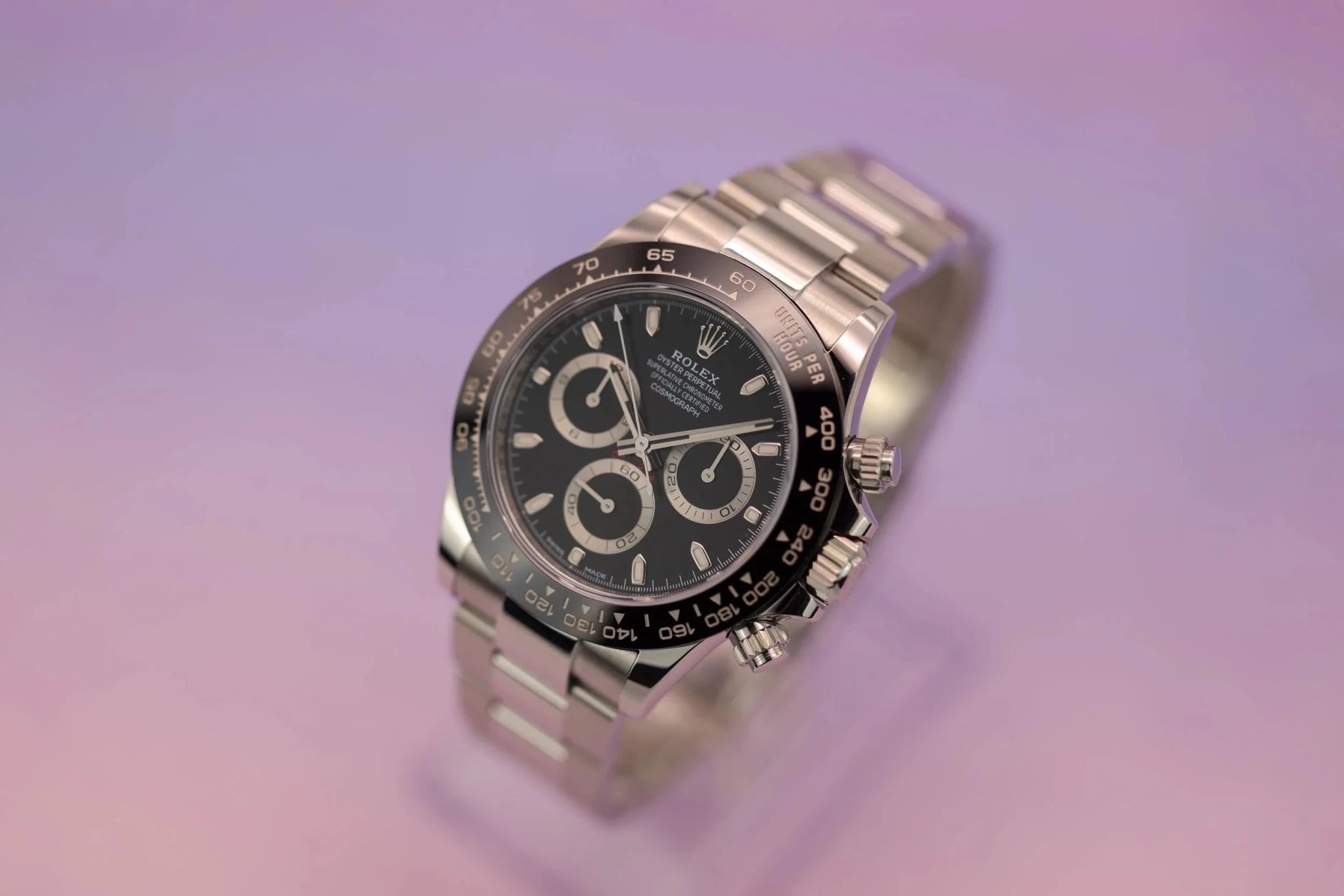 2022 Rolex Daytona Ref. 116500 | Black Dial | Card - Sierra Time Co