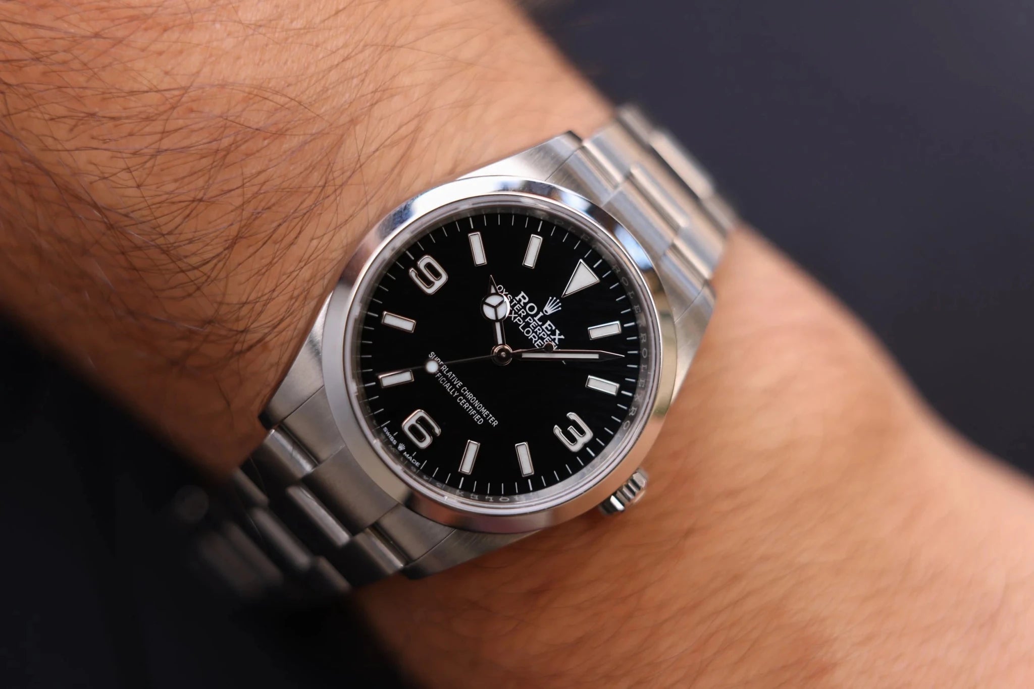 2022 Rolex Explorer I Ref. 124270 | Box and Papers - Sierra Time Co