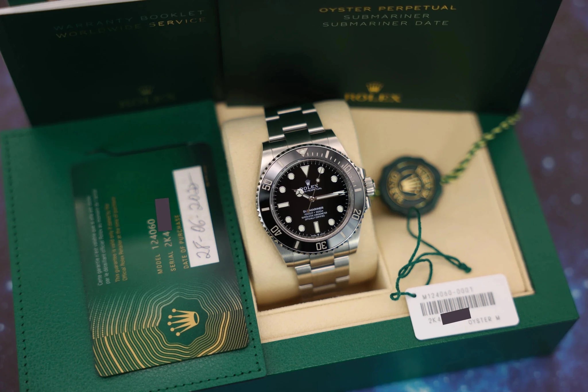 2022 Rolex Submariner Ref. 124060 | Box and Papers - Sierra Time Co