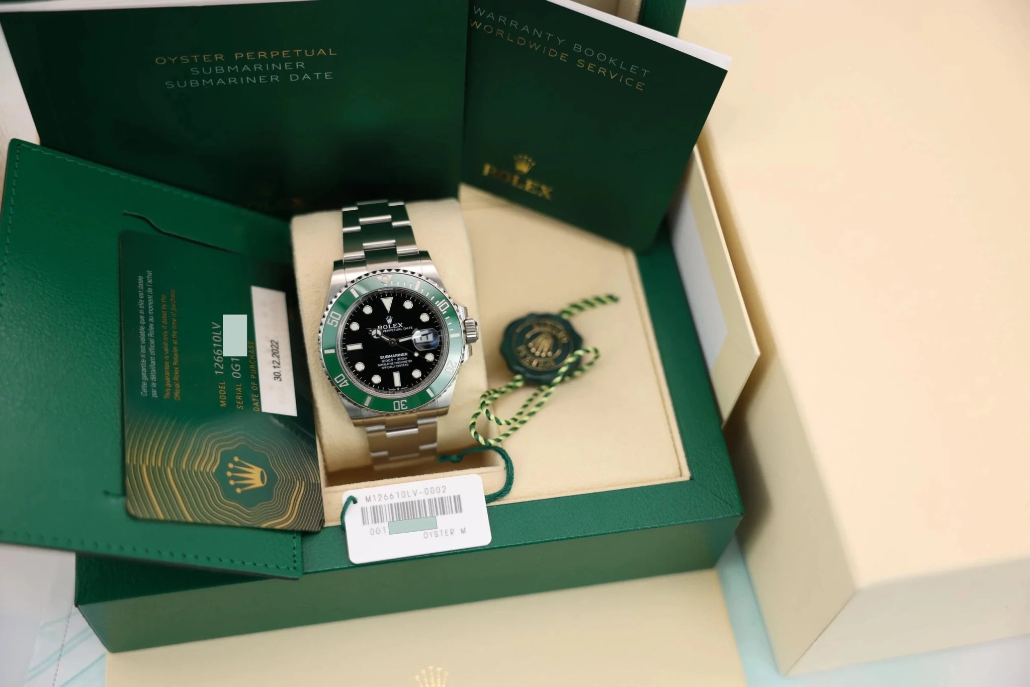 2022 Rolex Submariner Ref. 126610LV | Starbucks | Box and Papers - Sierra Time Co