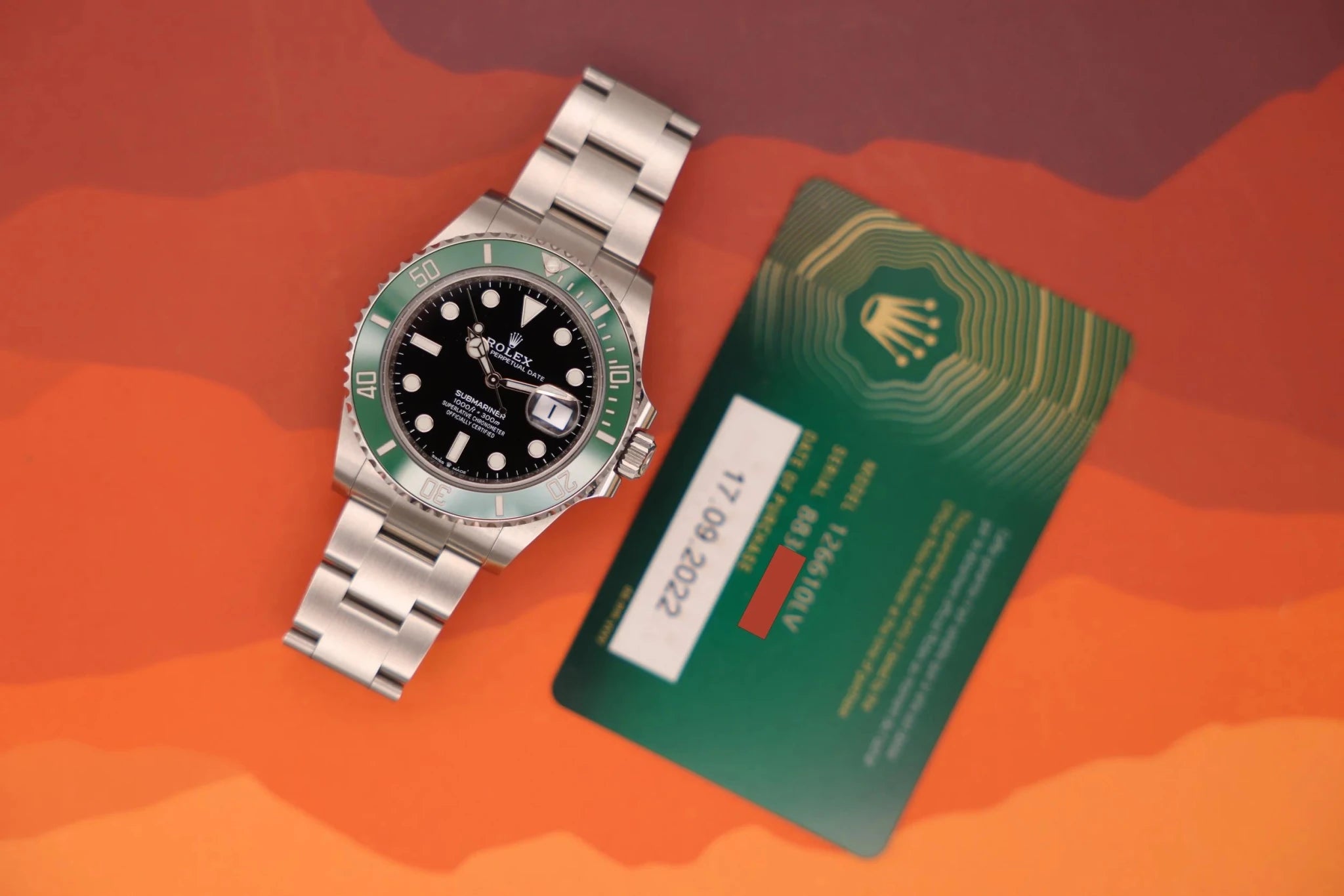 2022 Rolex Submariner Ref. 126610LV Starbucks | Card - Sierra Time Co