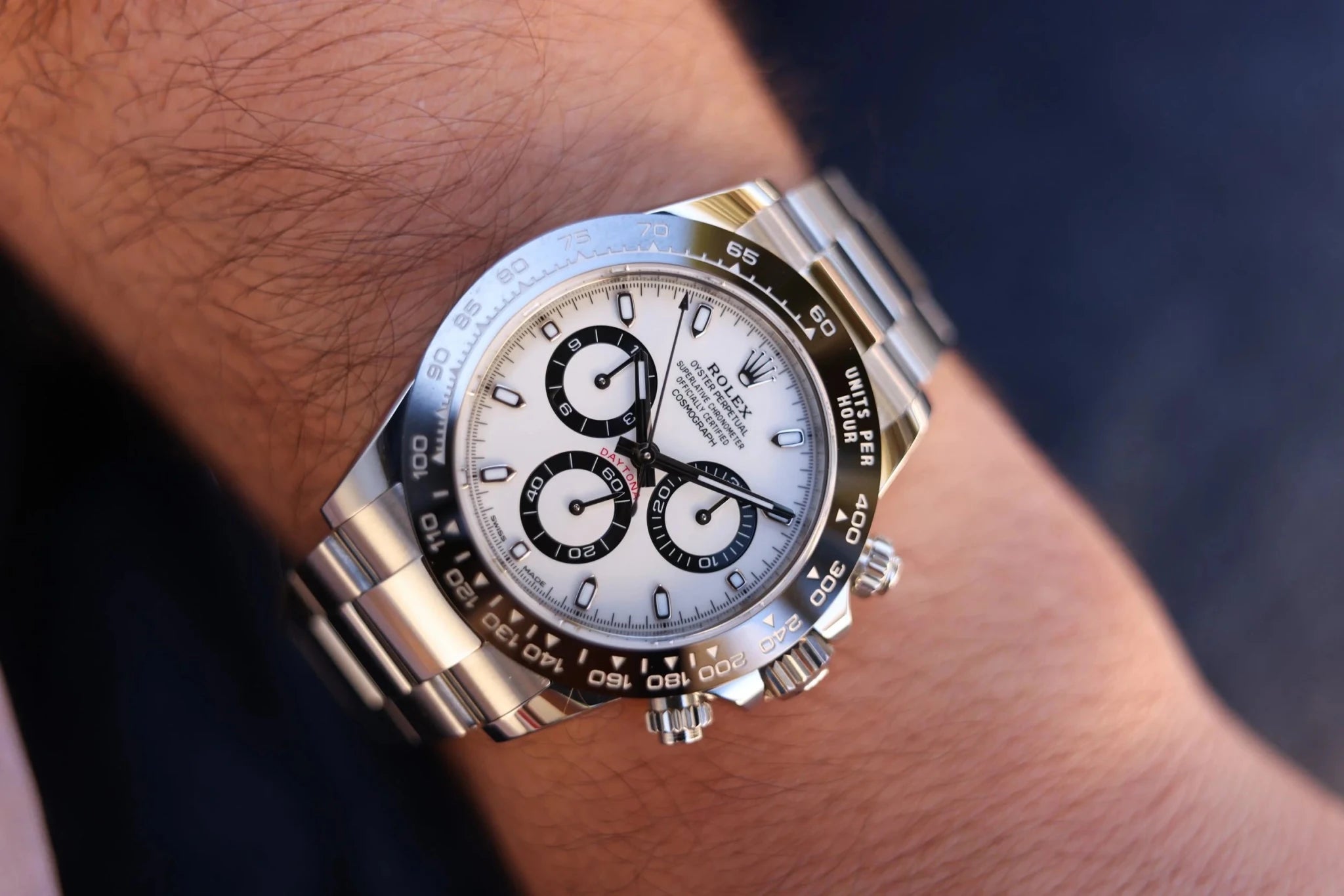 2023 Rolex Daytona Ref. 116500LN | White Dial | Card - Sierra Time Co