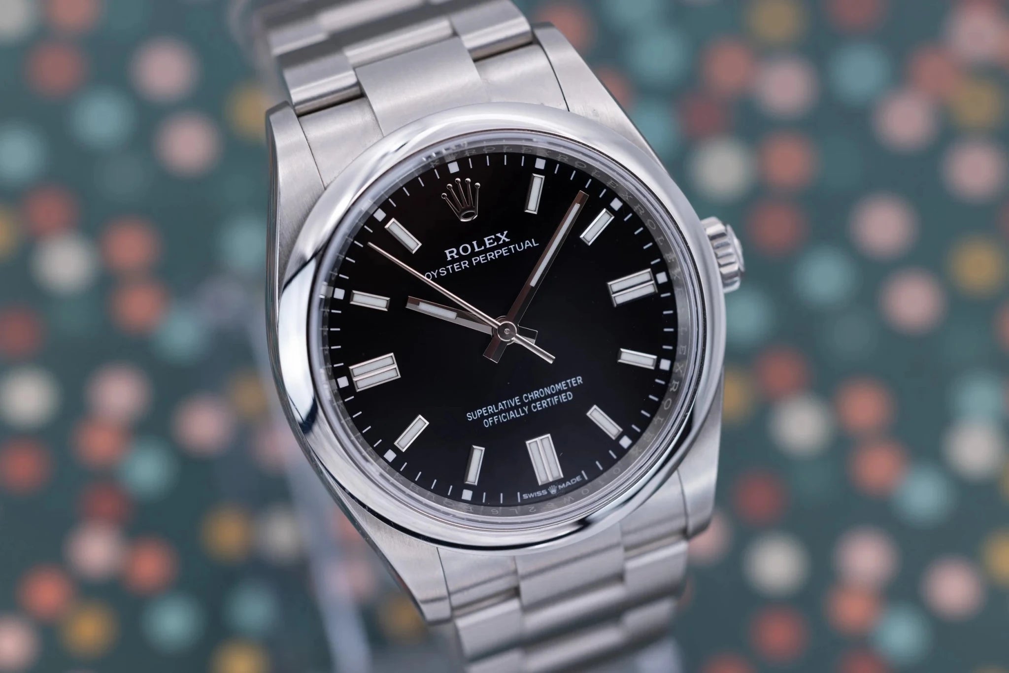 2023 Rolex Oyster Perpetual Ref. 126000 | Black Dial | Box and Papers - Sierra Time Co