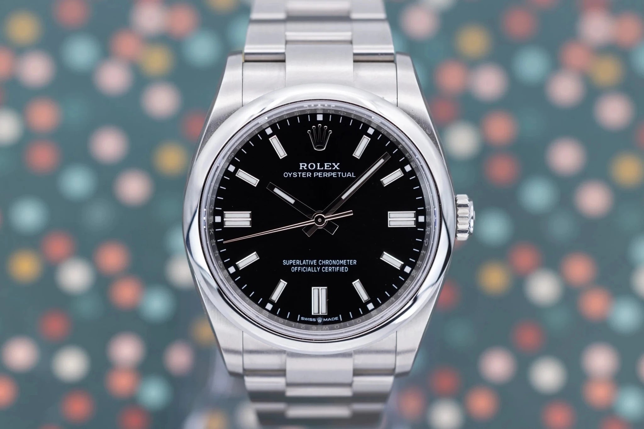 2023 Rolex Oyster Perpetual Ref. 126000 | Black Dial | Box and Papers - Sierra Time Co