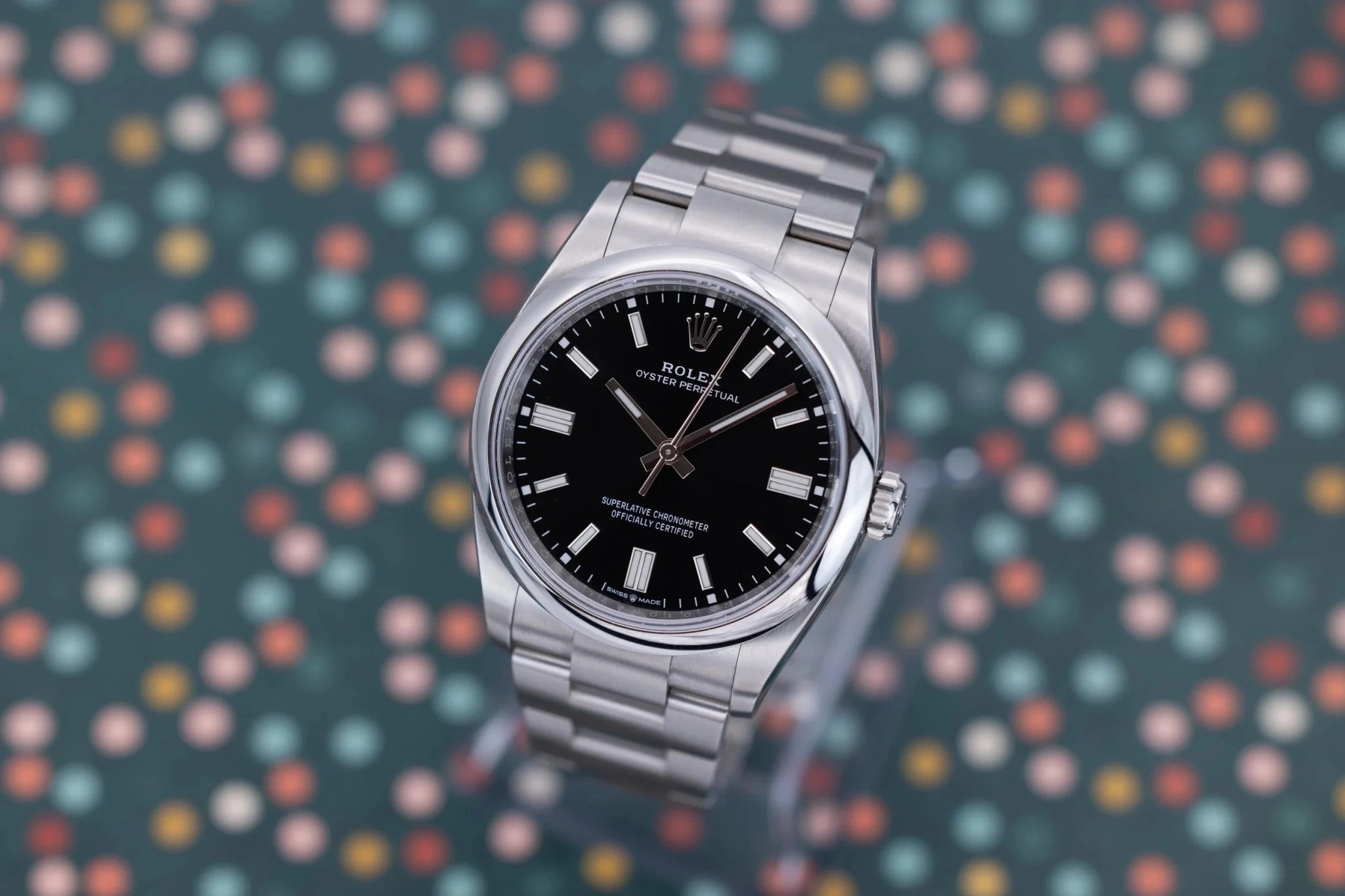 2023 Rolex Oyster Perpetual Ref. 126000 | Black Dial | Box and Papers - Sierra Time Co