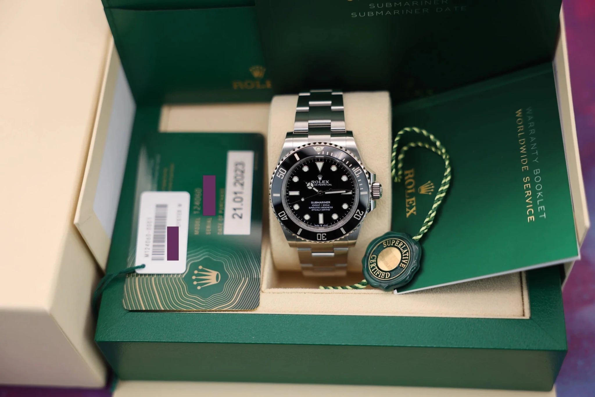 2023 Rolex Submariner Ref. 124060 | Box and Papers - Sierra Time Co