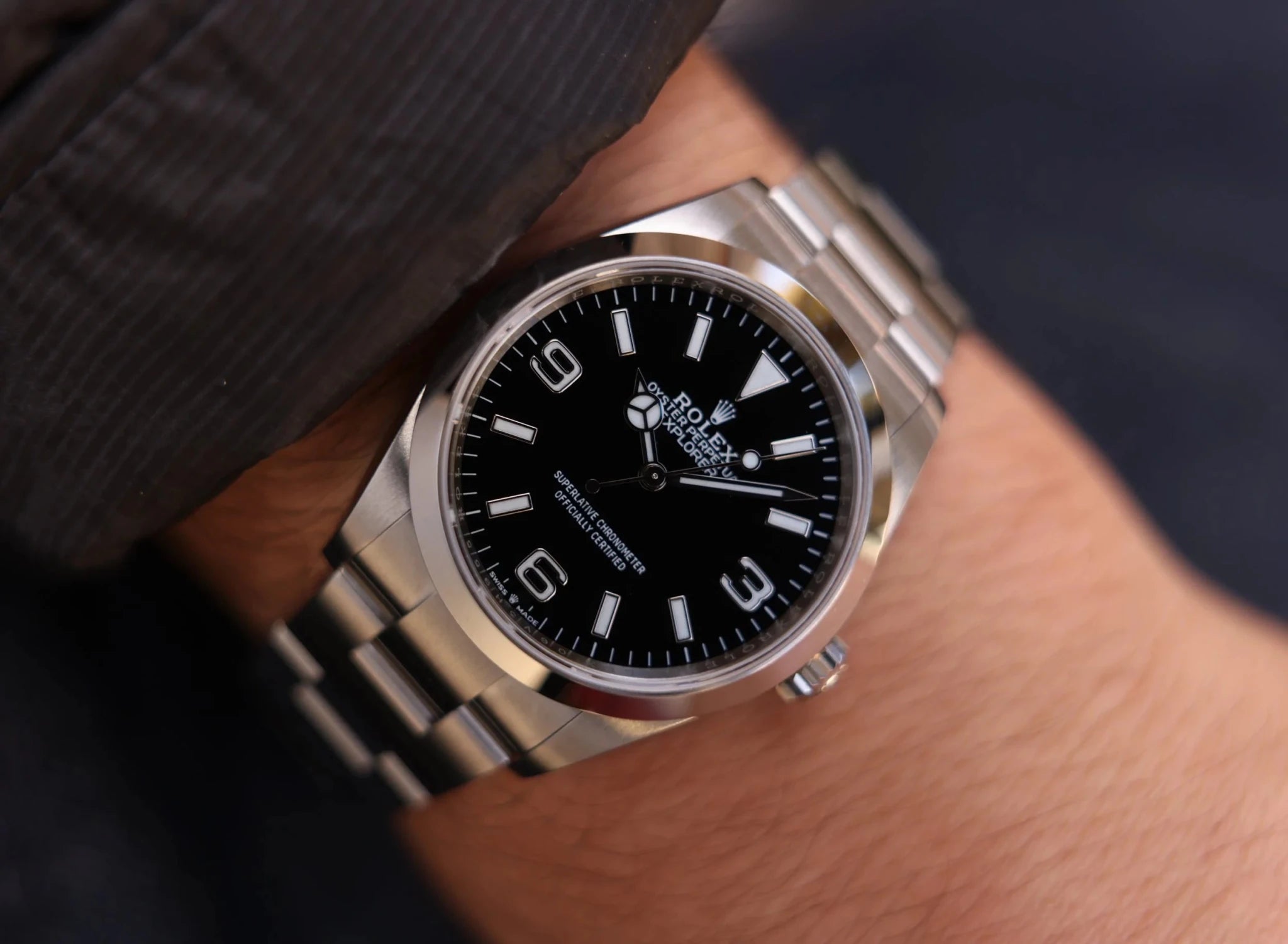 2024 Rolex Explorer I Ref. 124270 | Card - Sierra Time Co