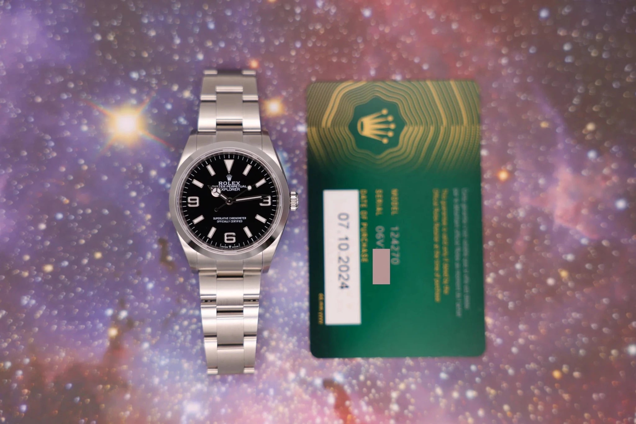 2024 Rolex Explorer I Ref. 124270 | Card - Sierra Time Co