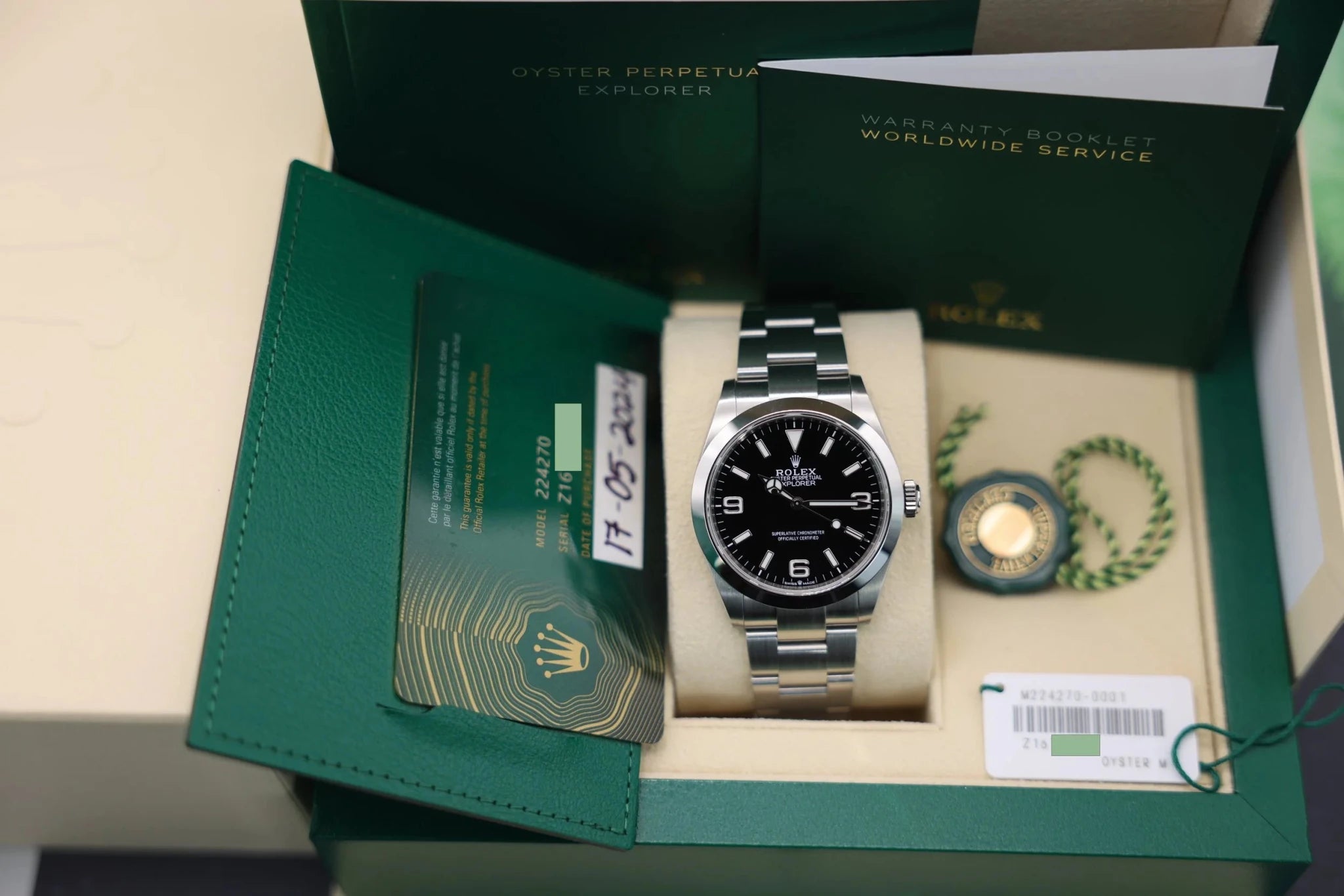 2024 Rolex Explorer I Ref. 224270 | Full Set - Sierra Time Co