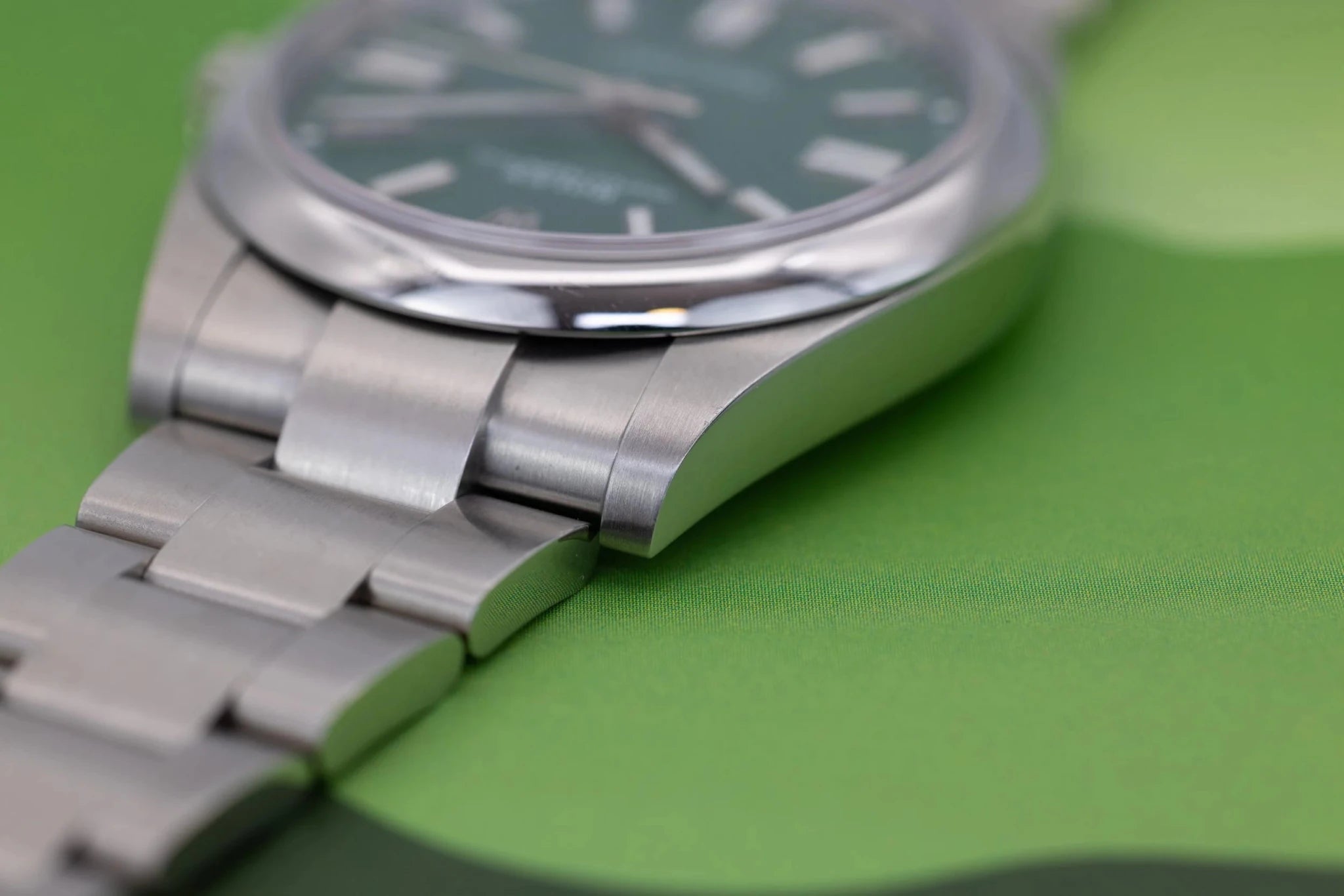 2024 Rolex Oyster Perpetual Ref. 124300 | Green Dial | Box and Papers - Sierra Time Co