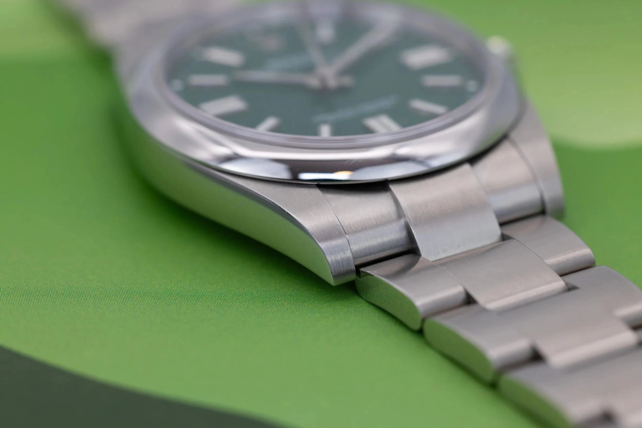 2024 Rolex Oyster Perpetual Ref. 124300 | Green Dial | Box and Papers - Sierra Time Co