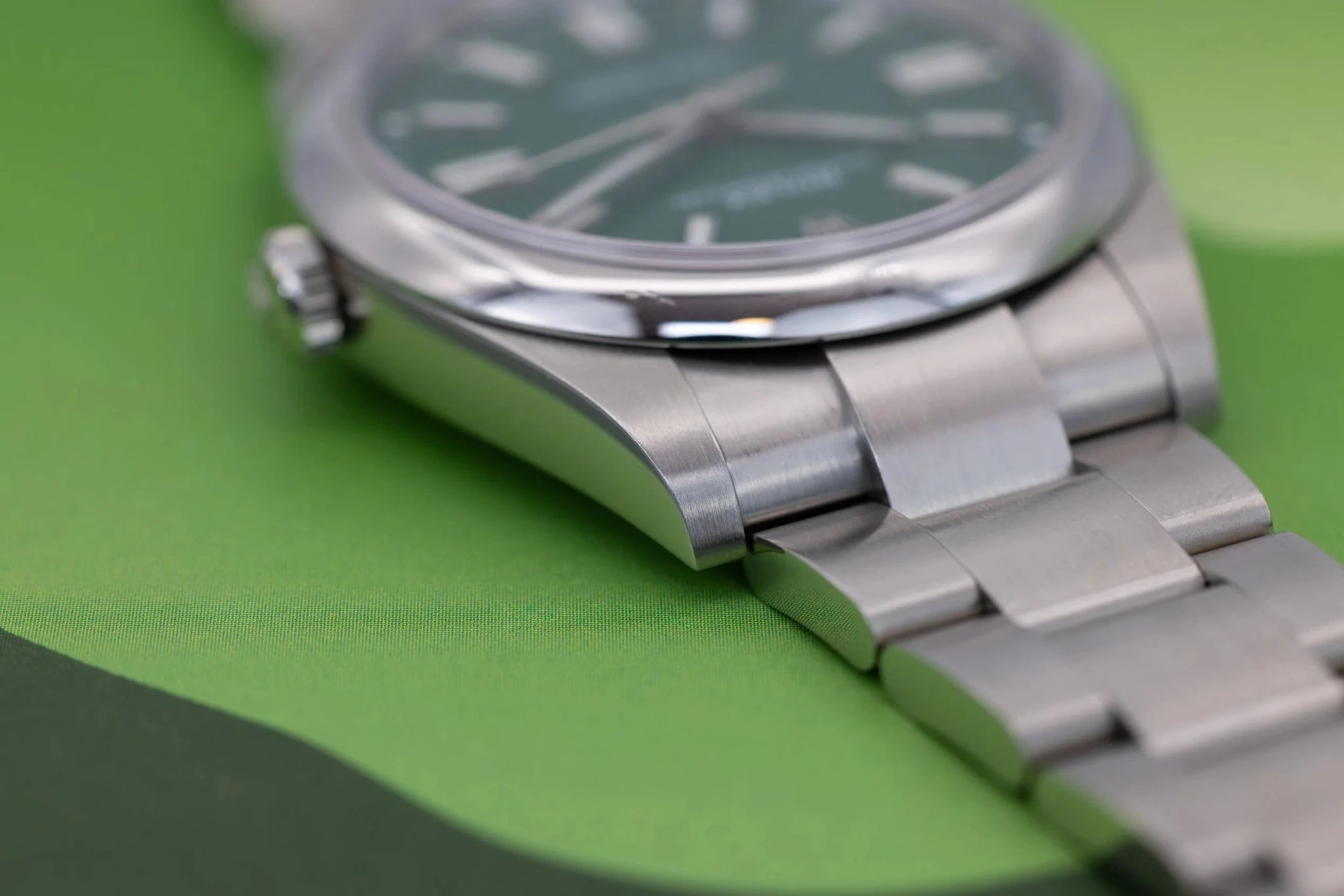 2024 Rolex Oyster Perpetual Ref. 124300 | Green Dial | Box and Papers - Sierra Time Co