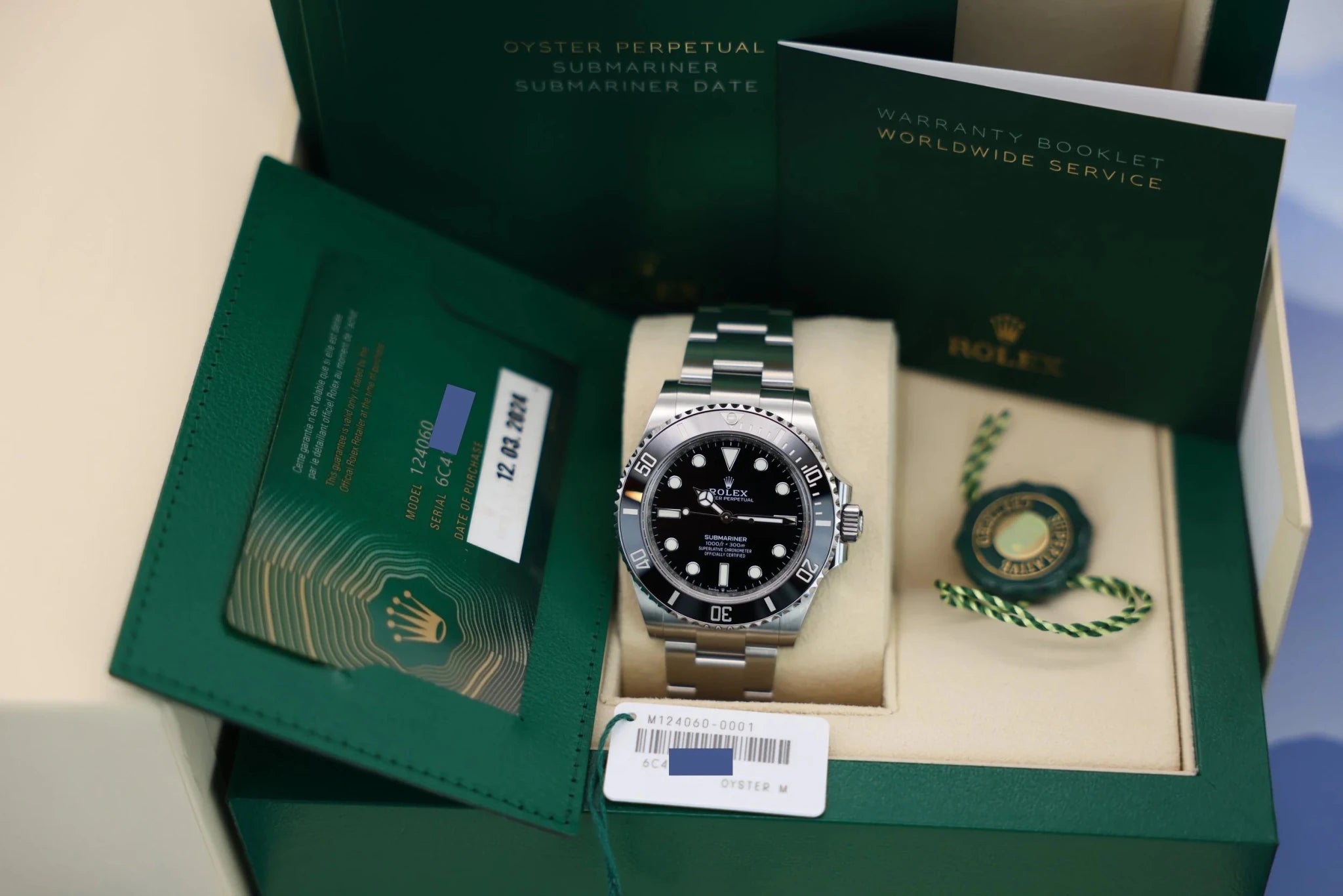 2024 Rolex Submariner Ref. 124060 | New | Full Set - Sierra Time Co