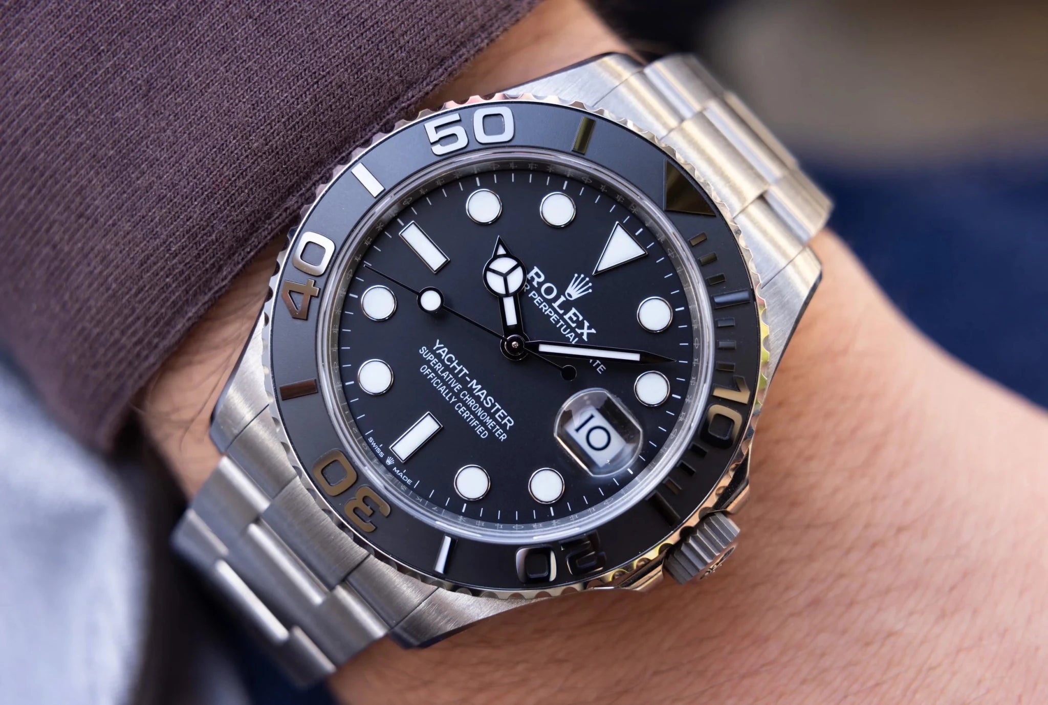 2024 Rolex YachtMaster Ref. 226627 | Titanium | Box and Papers - Sierra Time Co