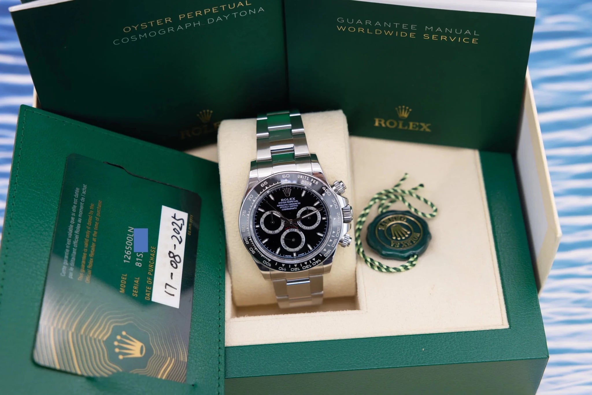 2025 Rolex Daytona Ref. 126500LN | Black Dial | Box and Papers - Sierra Time Co
