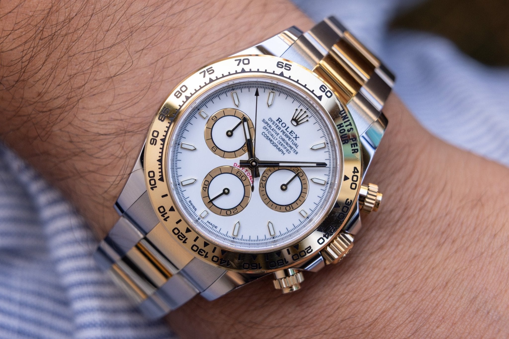2025 Rolex Daytona Ref. 126503 | Two-Tone | White Dial | Box and Papers - Sierra Time Co