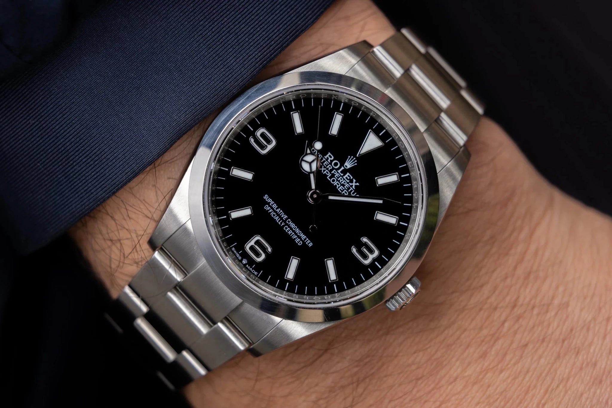 2025 Rolex Explorer I Ref. 124270 | Box and Papers - Sierra Time Co
