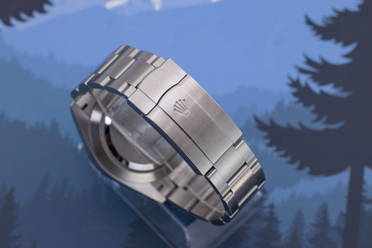 2025 Rolex Oyster Perpetual Ref. 134300 | Med Blue Dial | Box and Papers - Sierra Time Co