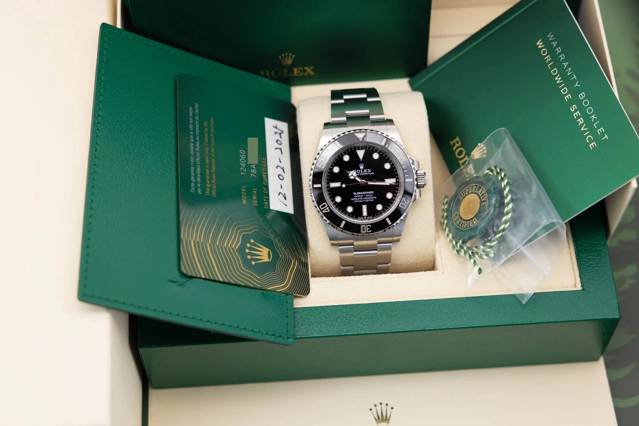 2025 Rolex Submariner Ref. 124060 | Box and Papers - Sierra Time Co
