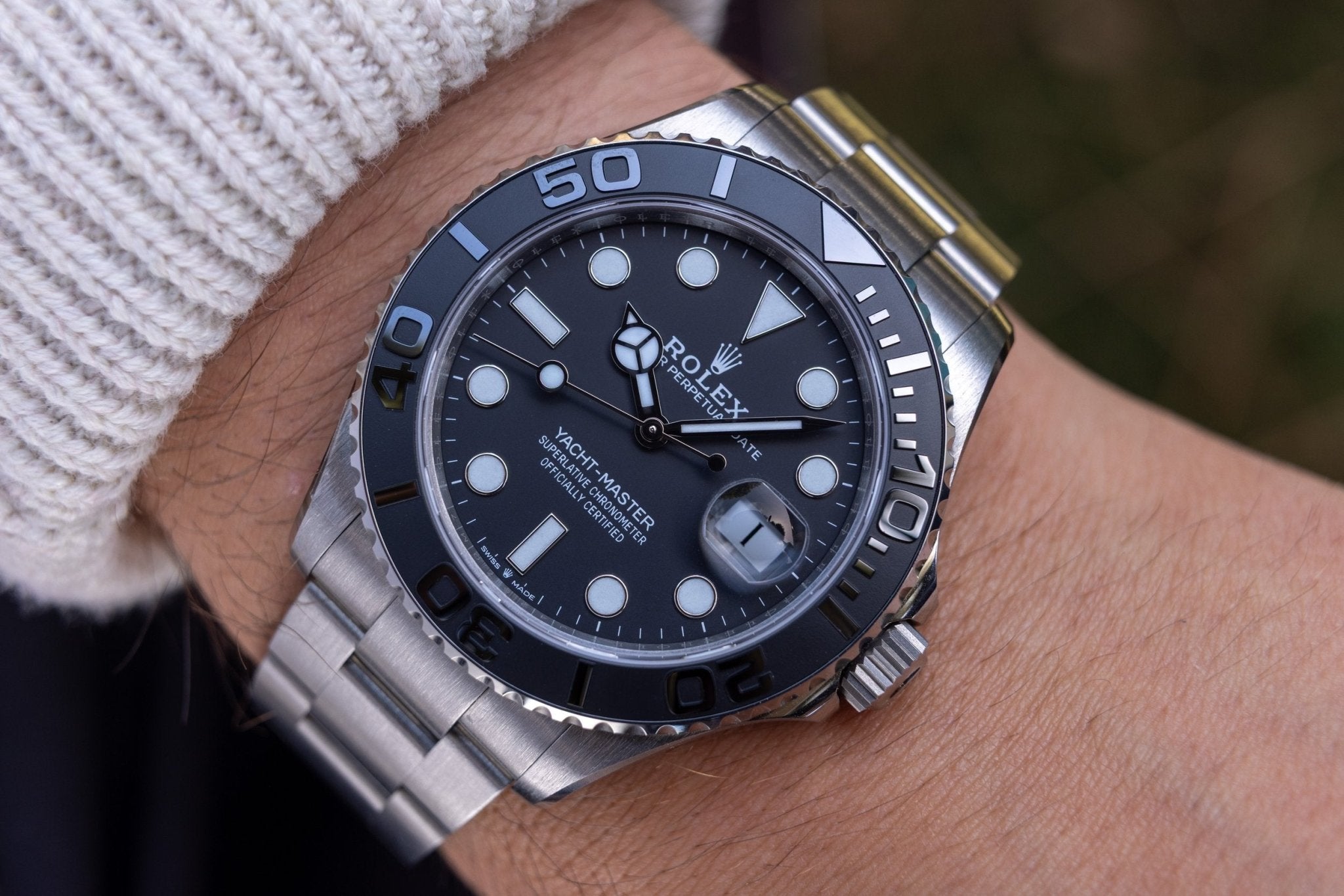2025 Rolex YachtMaster Ref. 226627 | Titanium | Box and Papers - Sierra Time Co