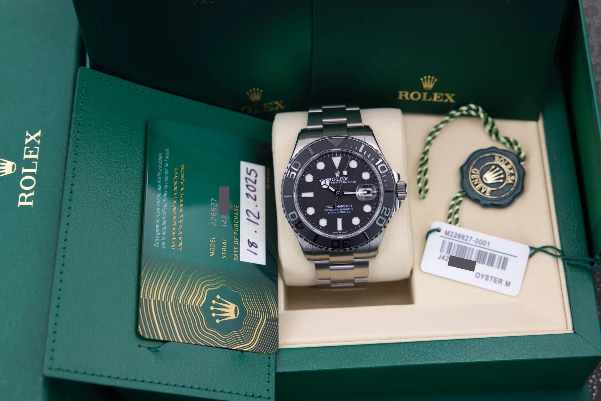 2025 Rolex YachtMaster Ref. 226627 | Titanium | Box and Papers - Sierra Time Co