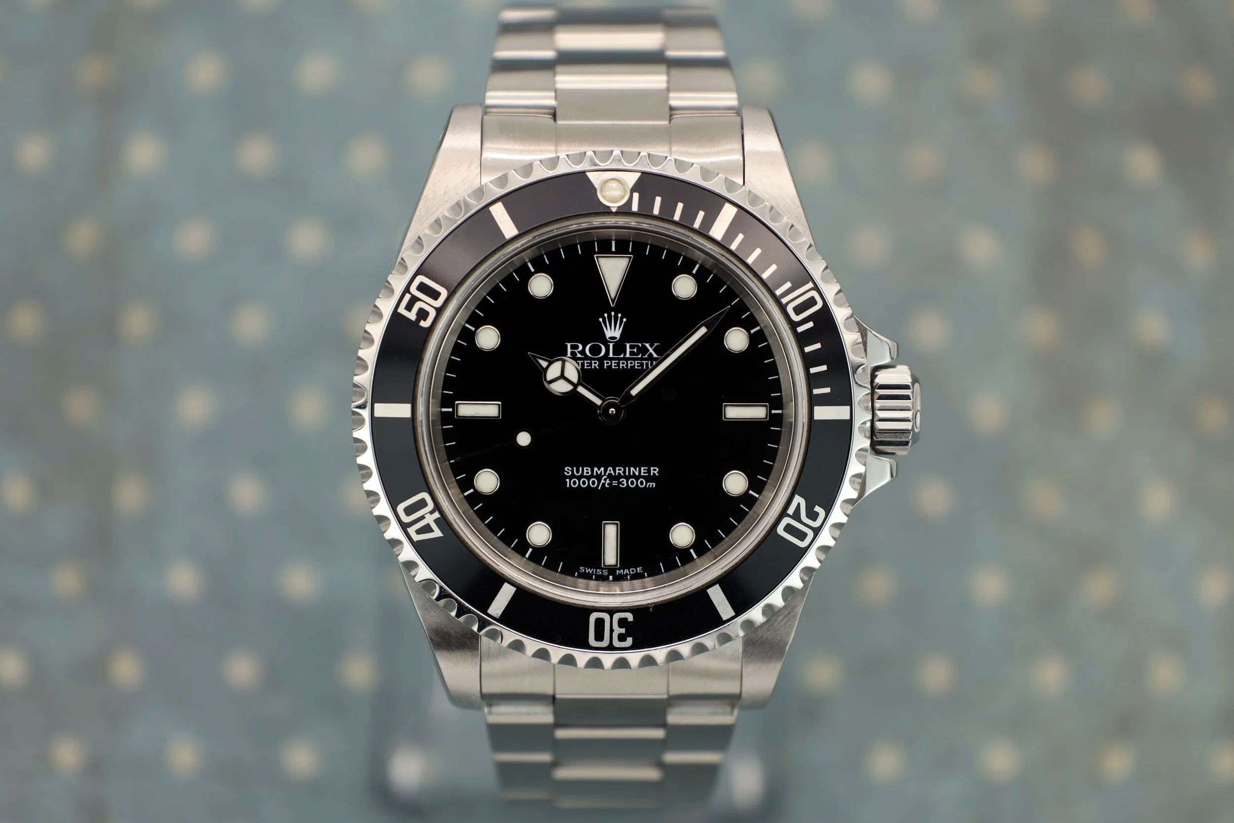 2000 Rolex Submariner Ref. 14060 | Box and Papers - Sierra Time Co.