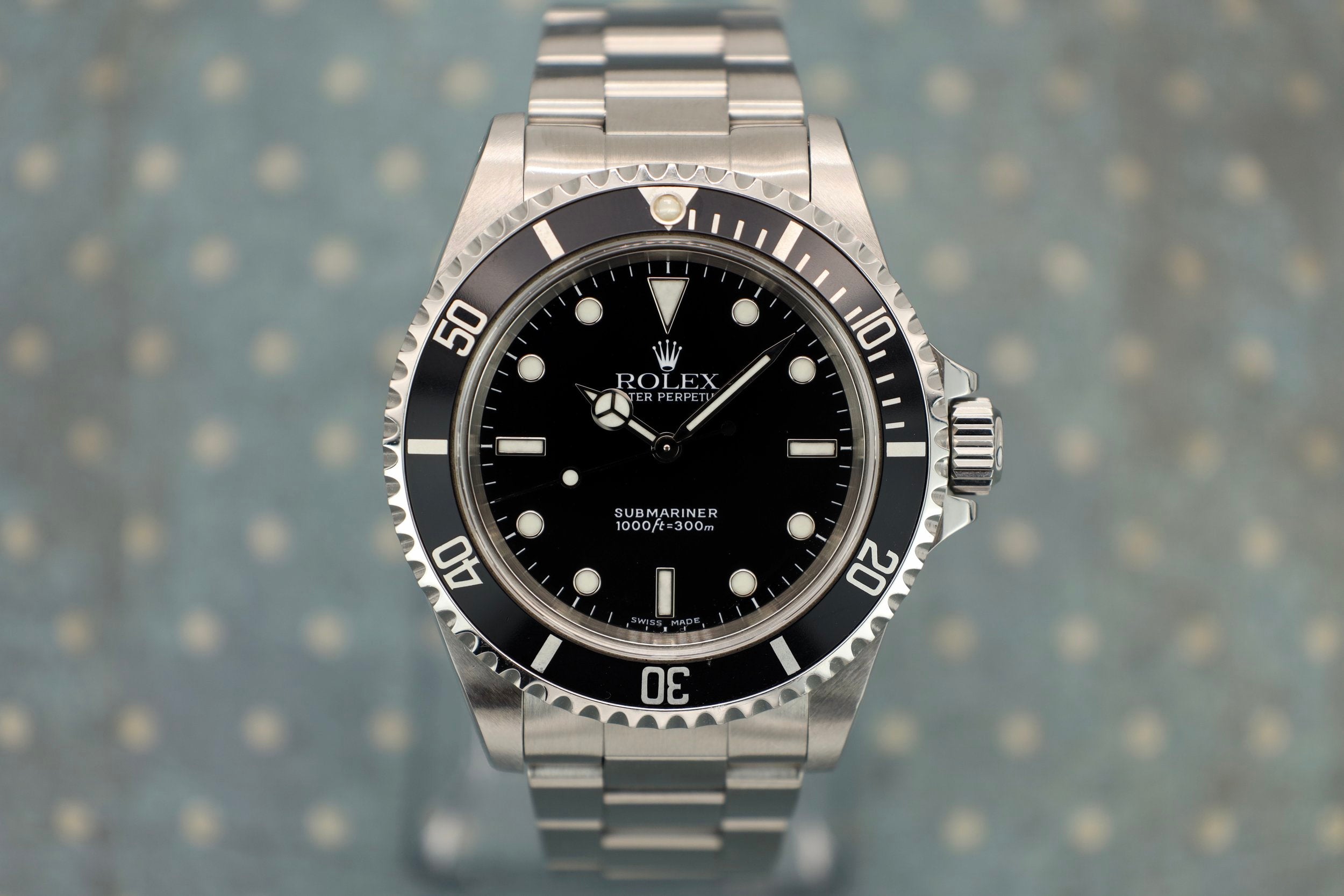 2000 Rolex Submariner Ref. 14060 | Box and Papers - Sierra Time Co.