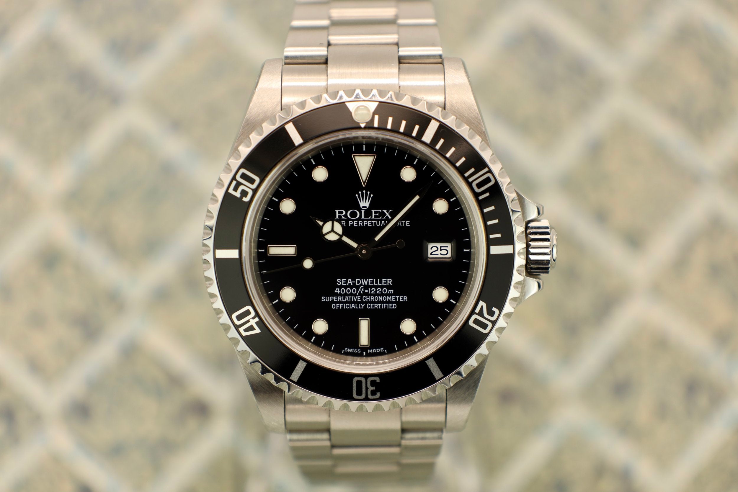 2000 Rolex Sea-Dweller Ref. 16600 | Box and Papers - Sierra Time Co.