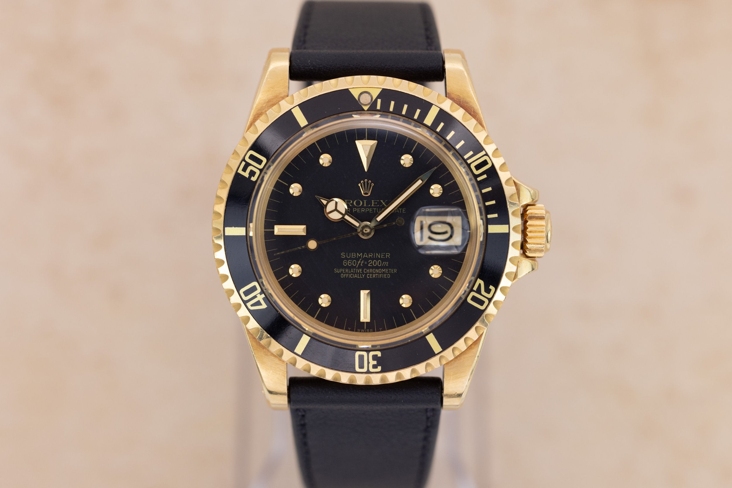 1979 Rolex Submariner Ref. 1680 | Unpolished | Black Nipple Dial | 18K Yellow Gold