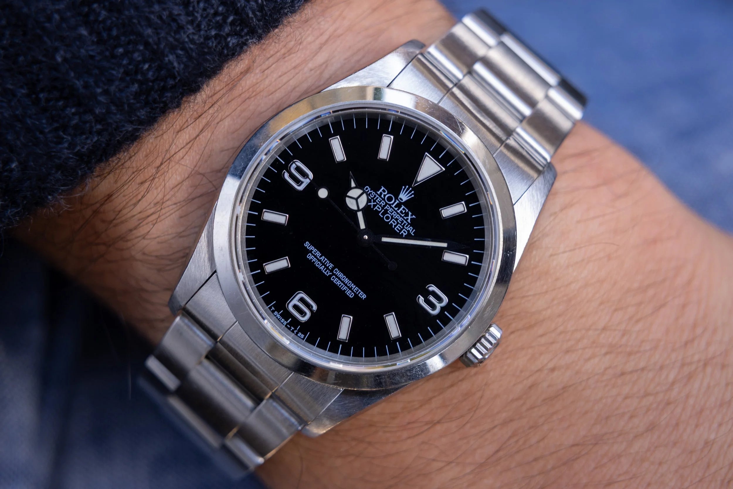1997 Rolex Explorer I Ref. 14270 | Tritium Dial - Sierra Time Co.