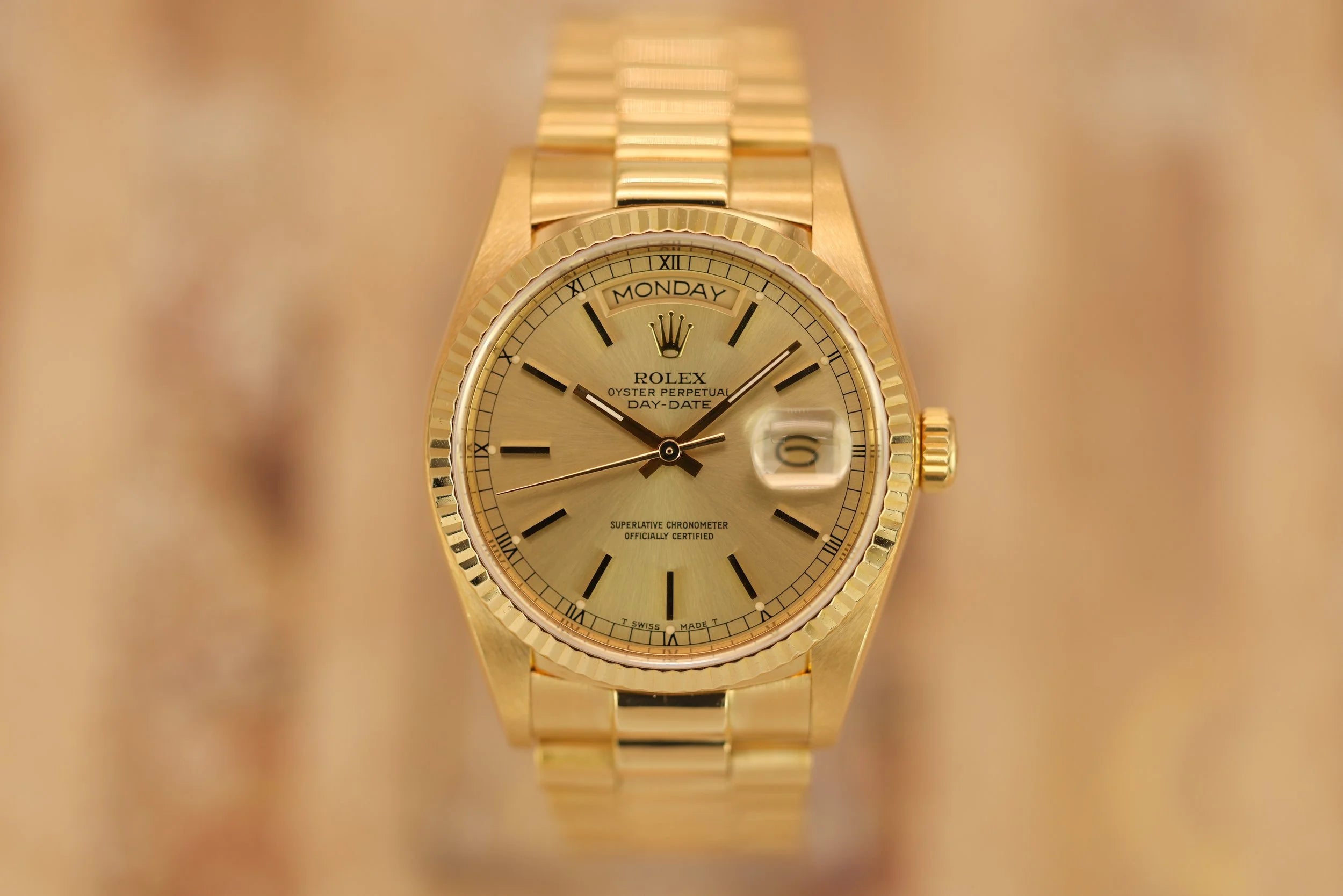 1986 Rolex Day-Date Ref. 18038 | Champagne Dial