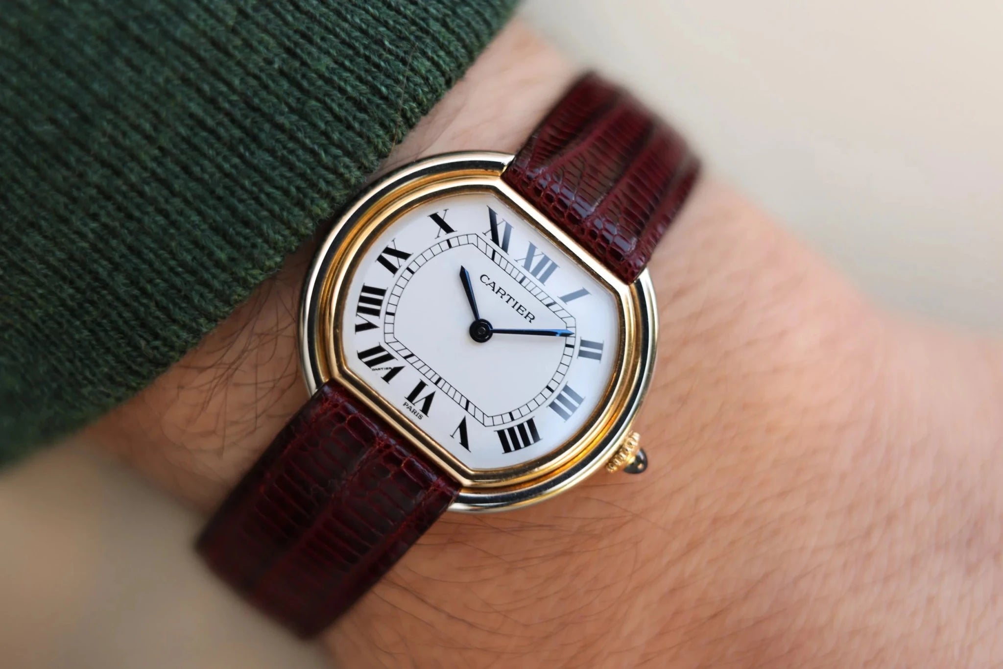 Cartier Ellipse Gondole Ref. 7920 | Paris Dial - Sierra Time Co