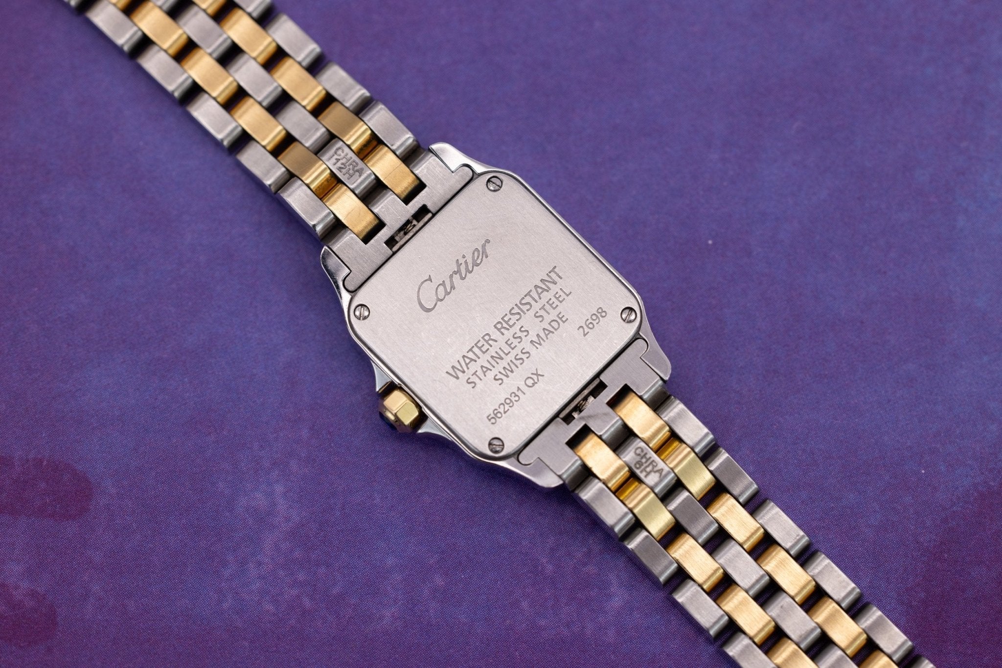 Cartier Santos Demoiselle Ref. W25067Z6 | Yellow Gold and Stainless Steel | Quartz - Sierra Time Co