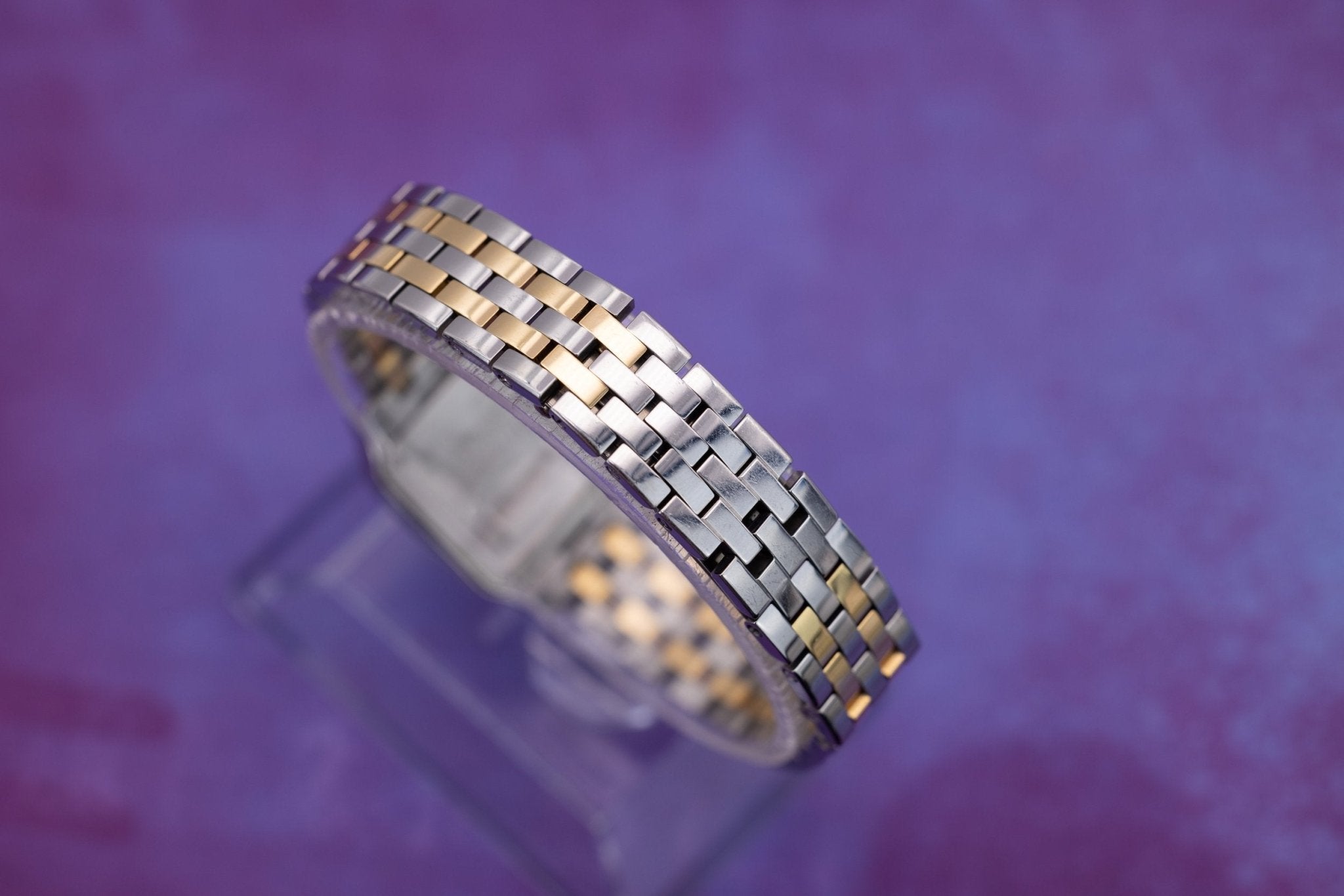 Cartier Santos Demoiselle Ref. W25067Z6 | Yellow Gold and Stainless Steel | Quartz - Sierra Time Co