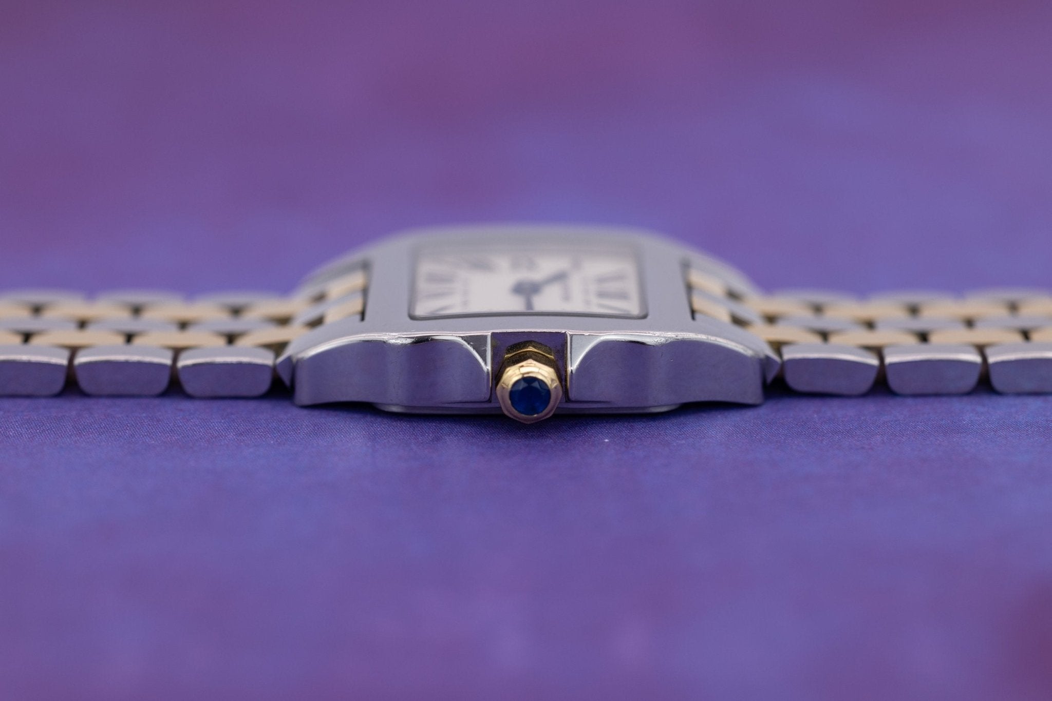 Cartier Santos Demoiselle Ref. W25067Z6 | Yellow Gold and Stainless Steel | Quartz - Sierra Time Co