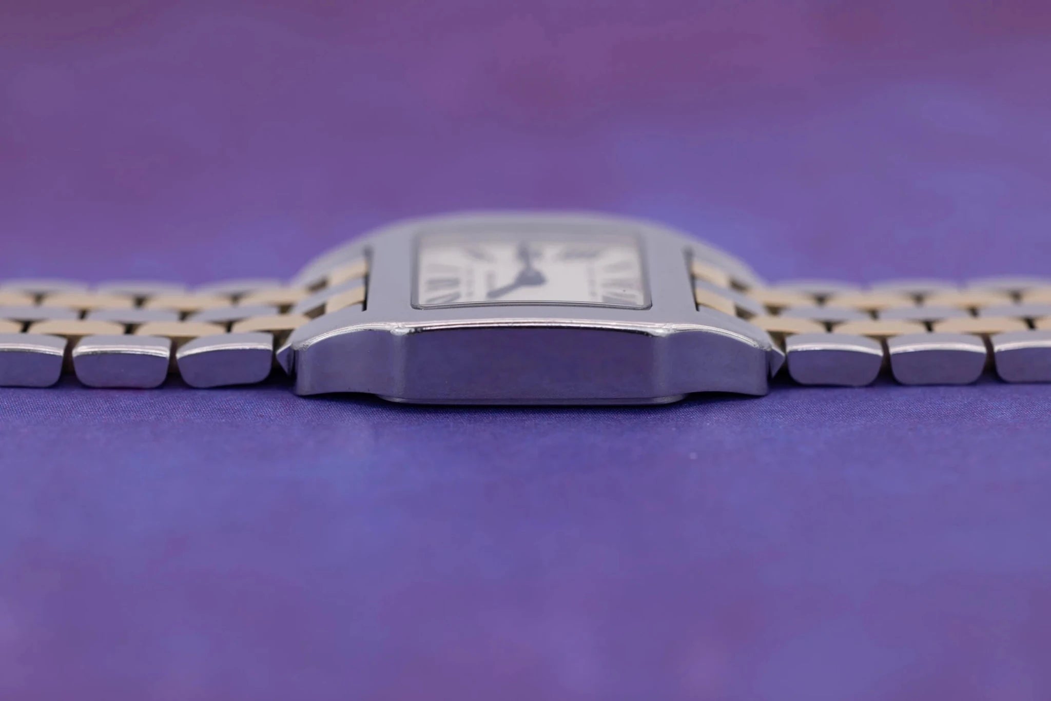 Cartier Santos Demoiselle Ref. W25067Z6 | Yellow Gold and Stainless Steel | Quartz - Sierra Time Co