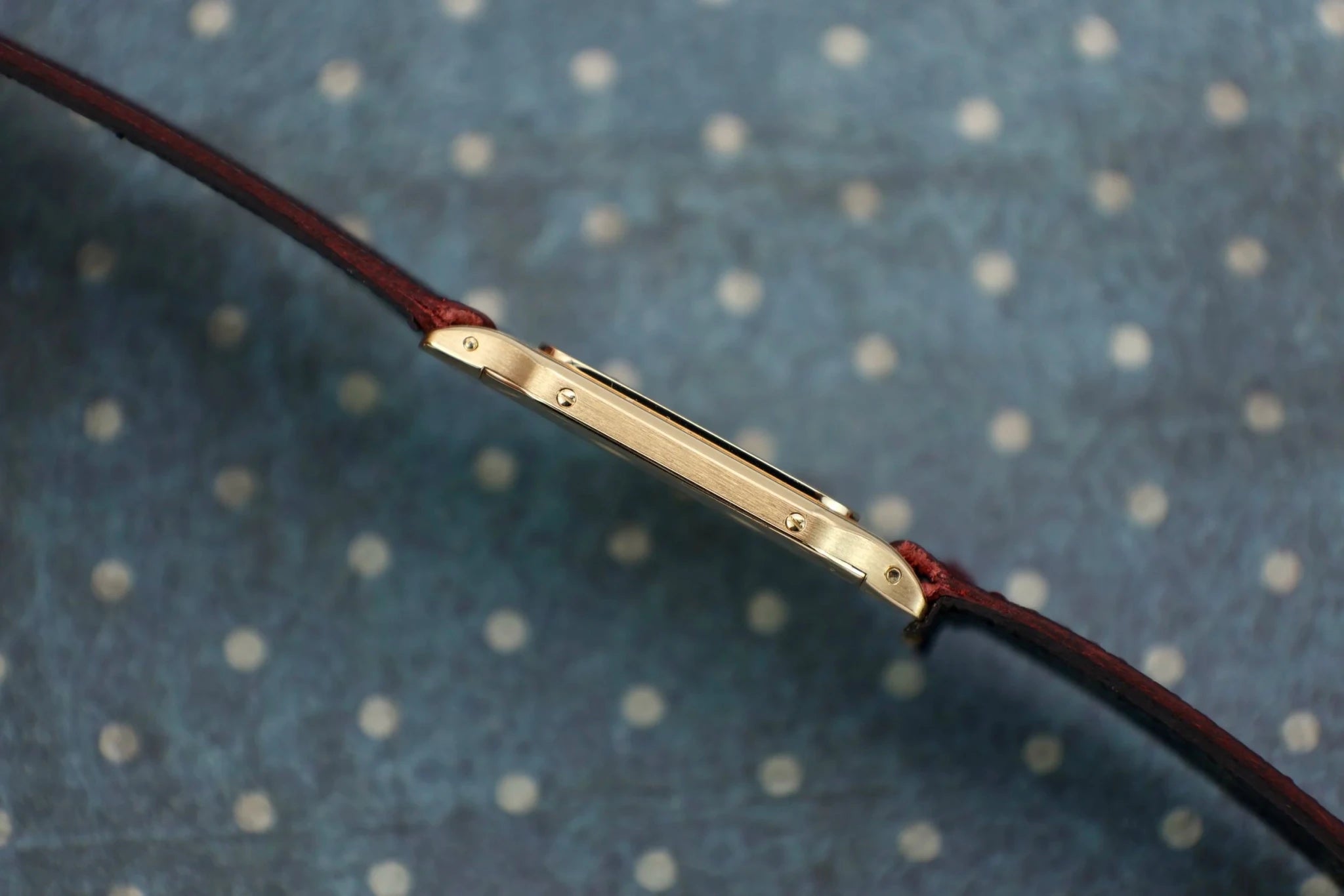 Cartier Santos Dumont 18K Yellow Gold | Service Papers - Sierra Time Co