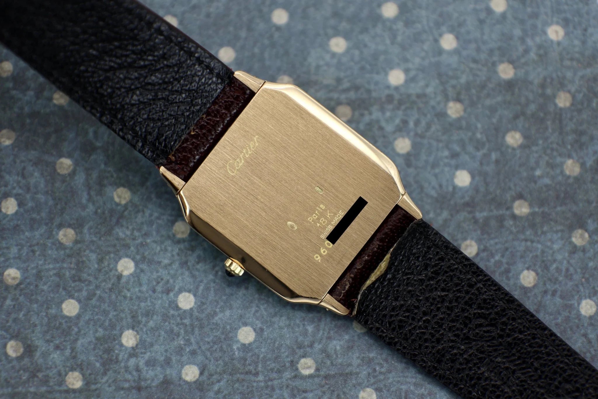 Cartier Santos Dumont 18K Yellow Gold | Service Papers - Sierra Time Co