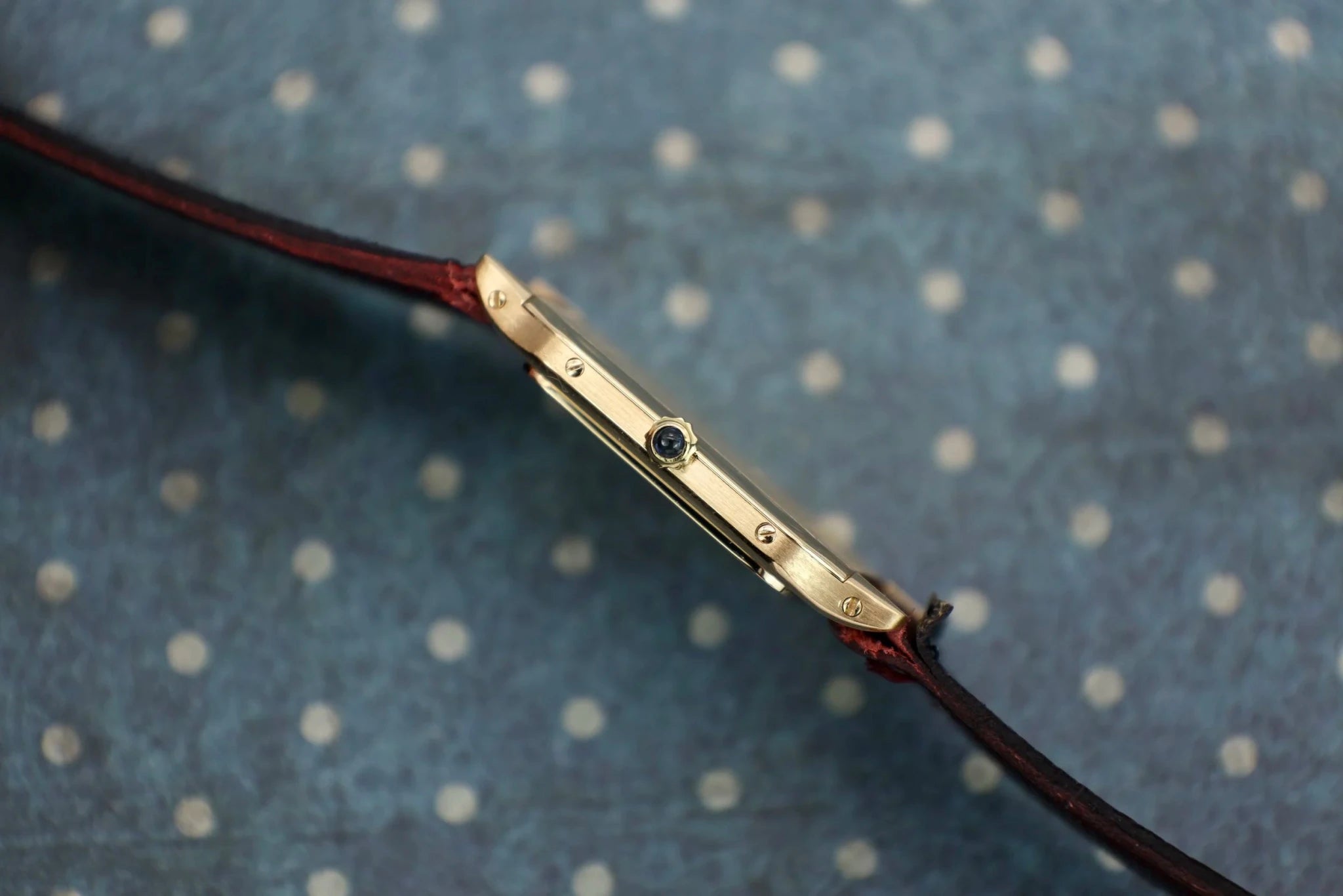 Cartier Santos Dumont 18K Yellow Gold | Service Papers - Sierra Time Co