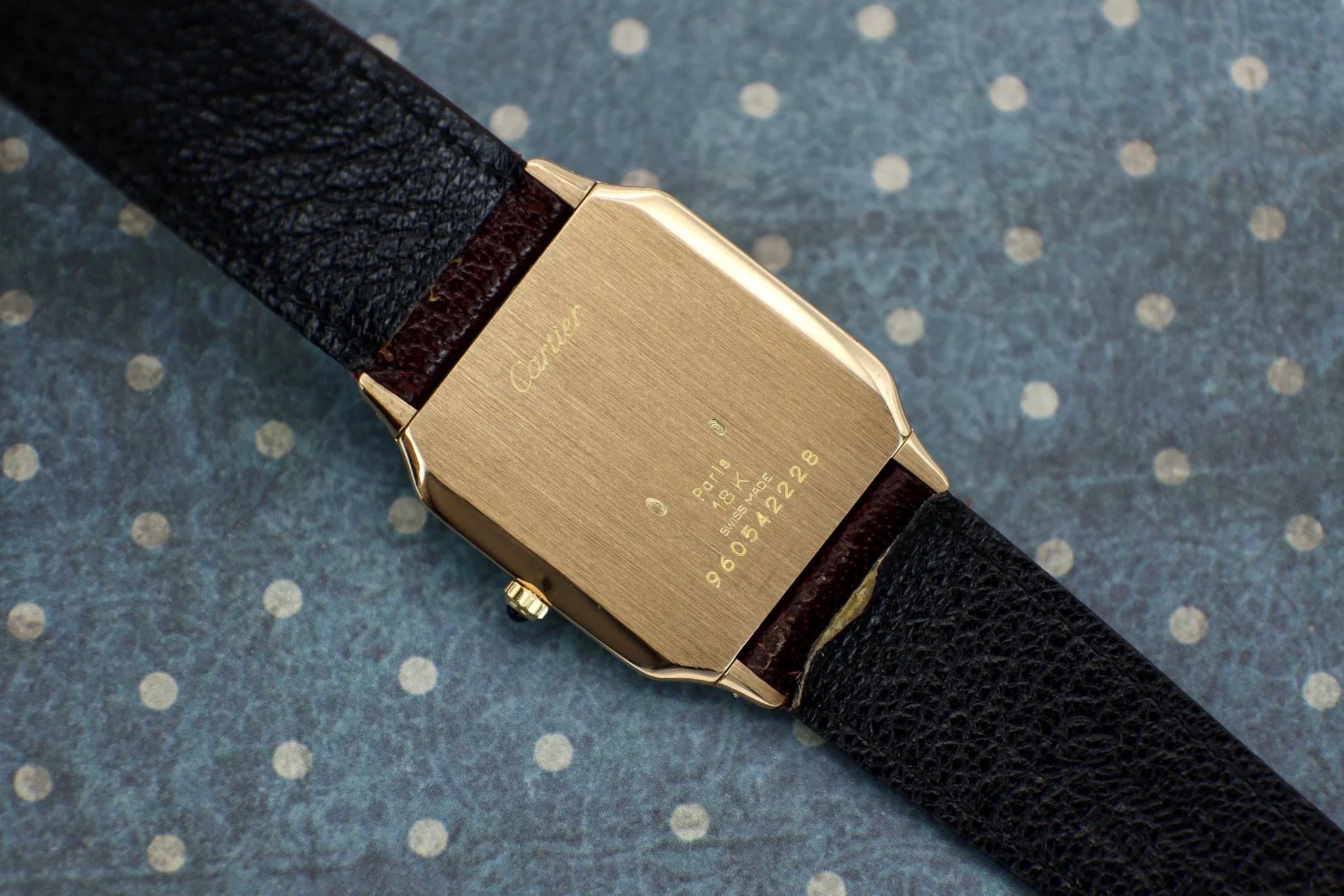 Cartier Santos Dumont 18K Yellow Gold | Service Papers - Sierra Time Co