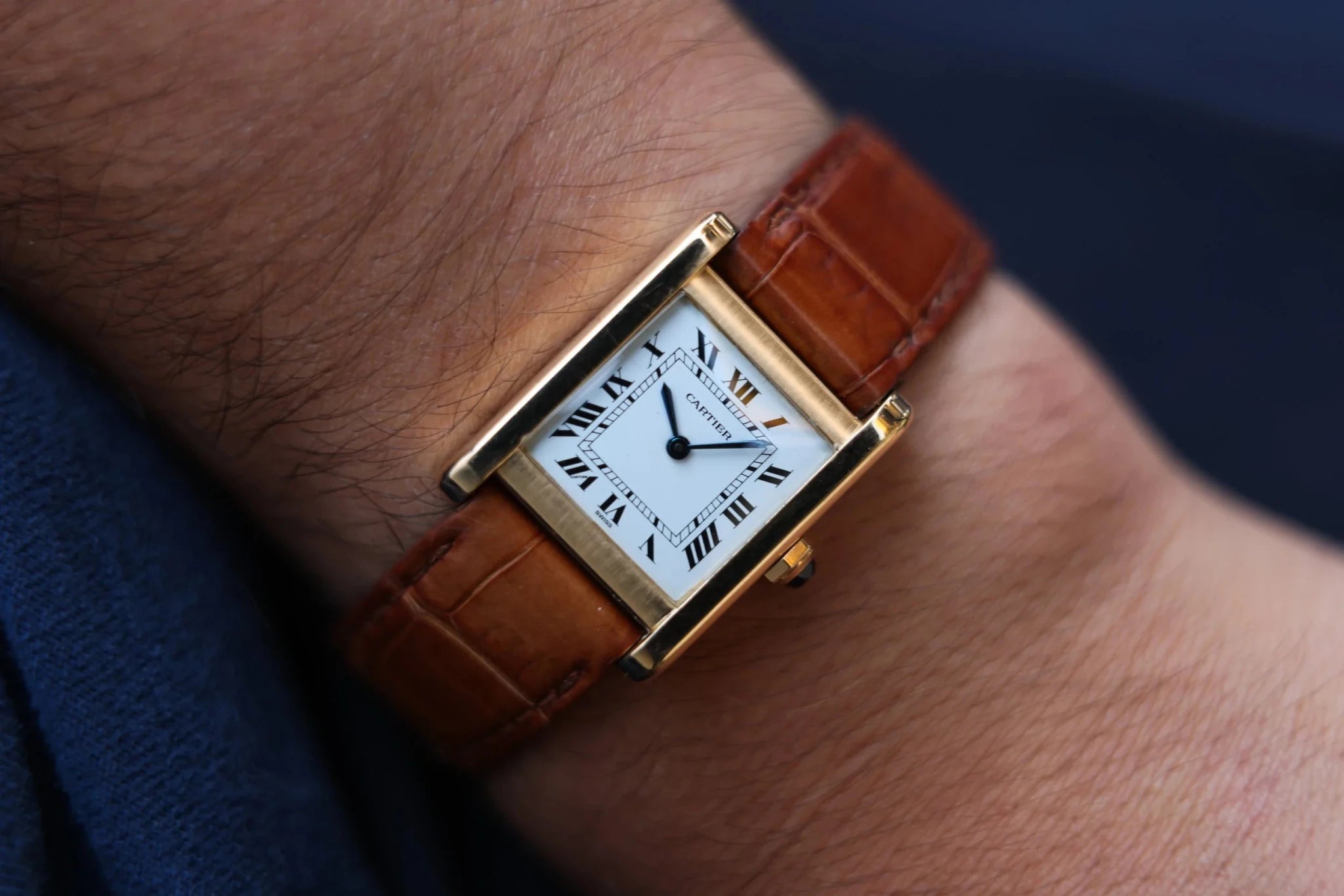 Cartier Tank Normale Ref. 78092 | 18K Yellow Gold - Sierra Time Co