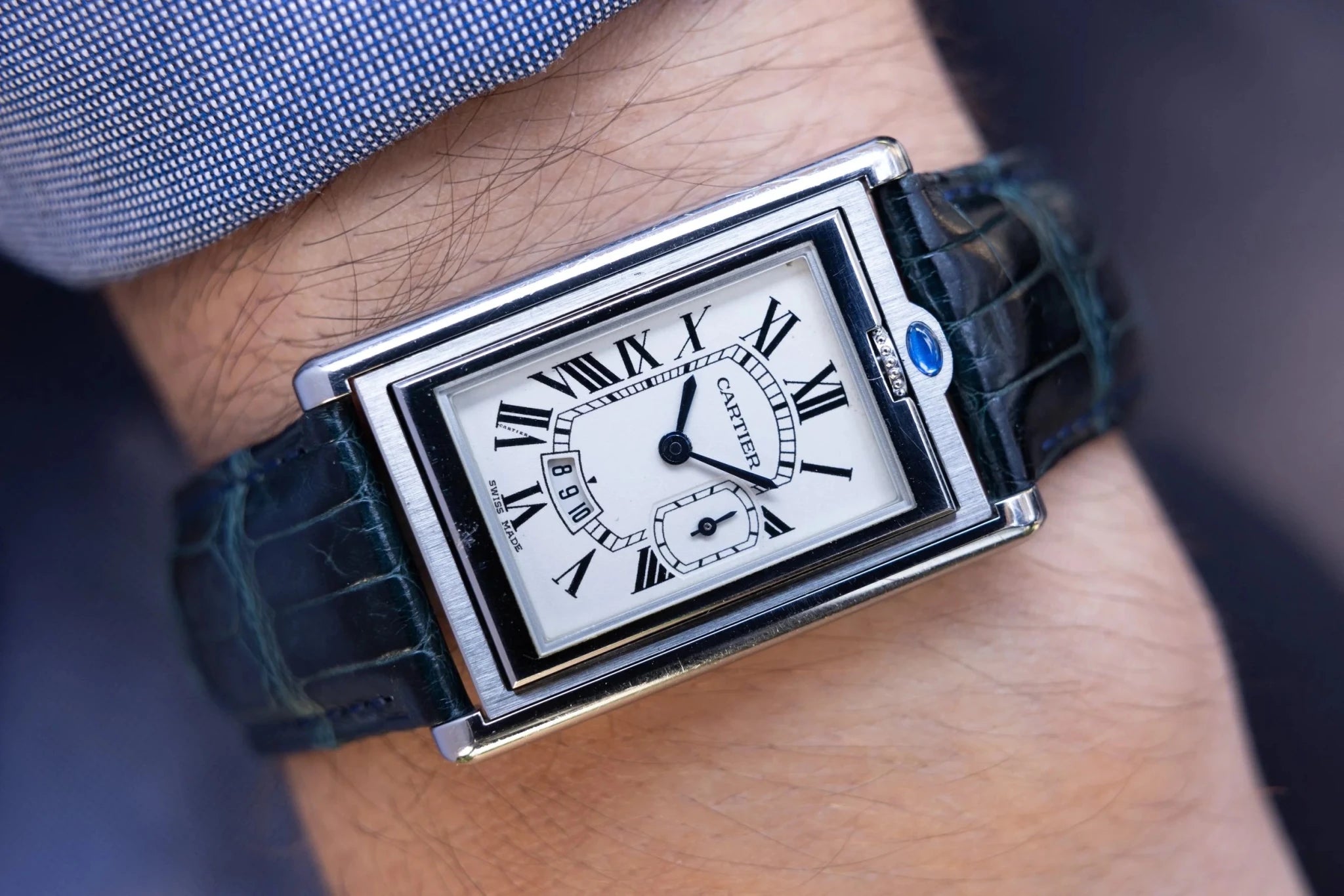 Cartier Tank Ref. 2522 Basculante Reversible - Sierra Time Co