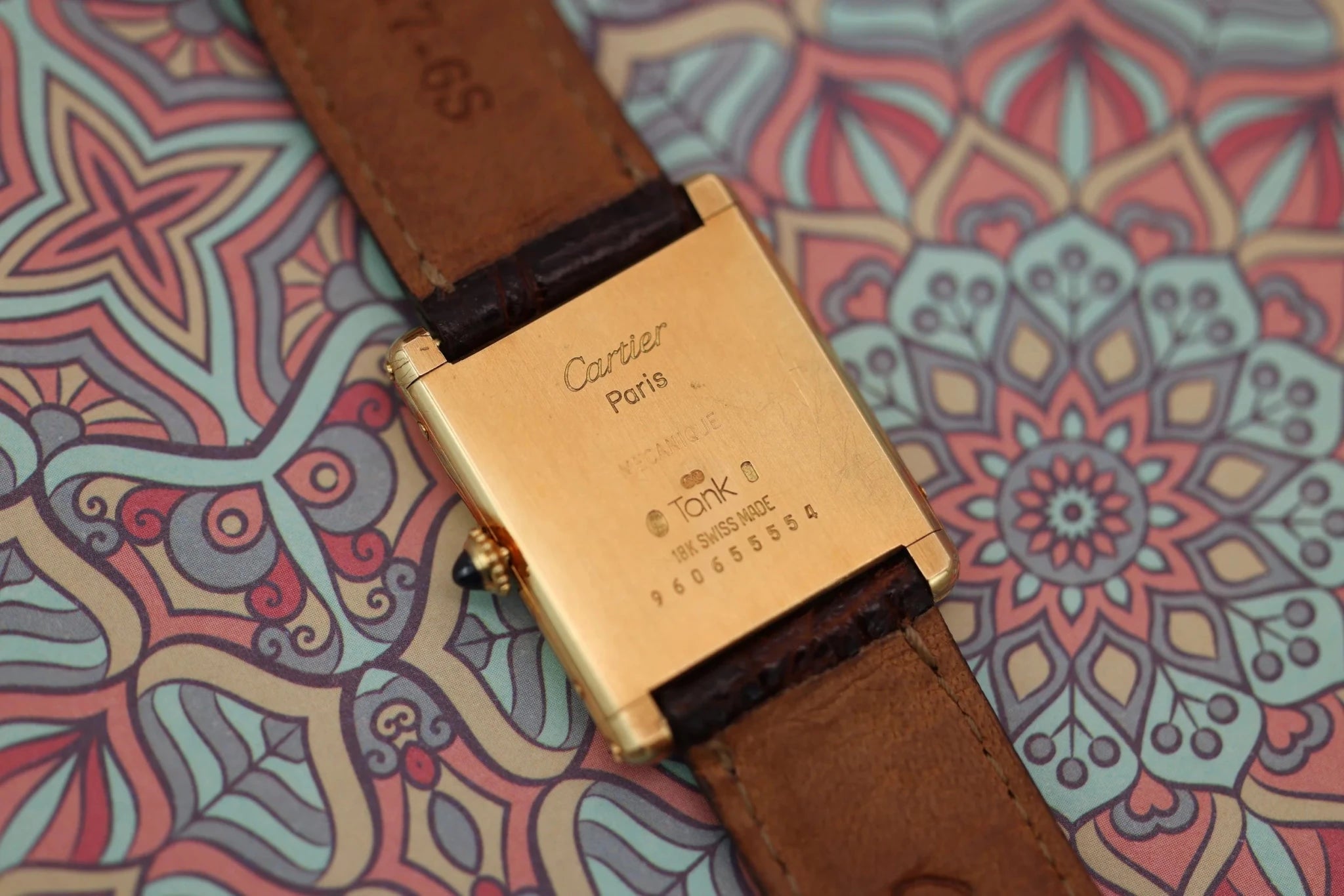 Cartier Tank Ref. 96065 | 18K YG - Sierra Time Co