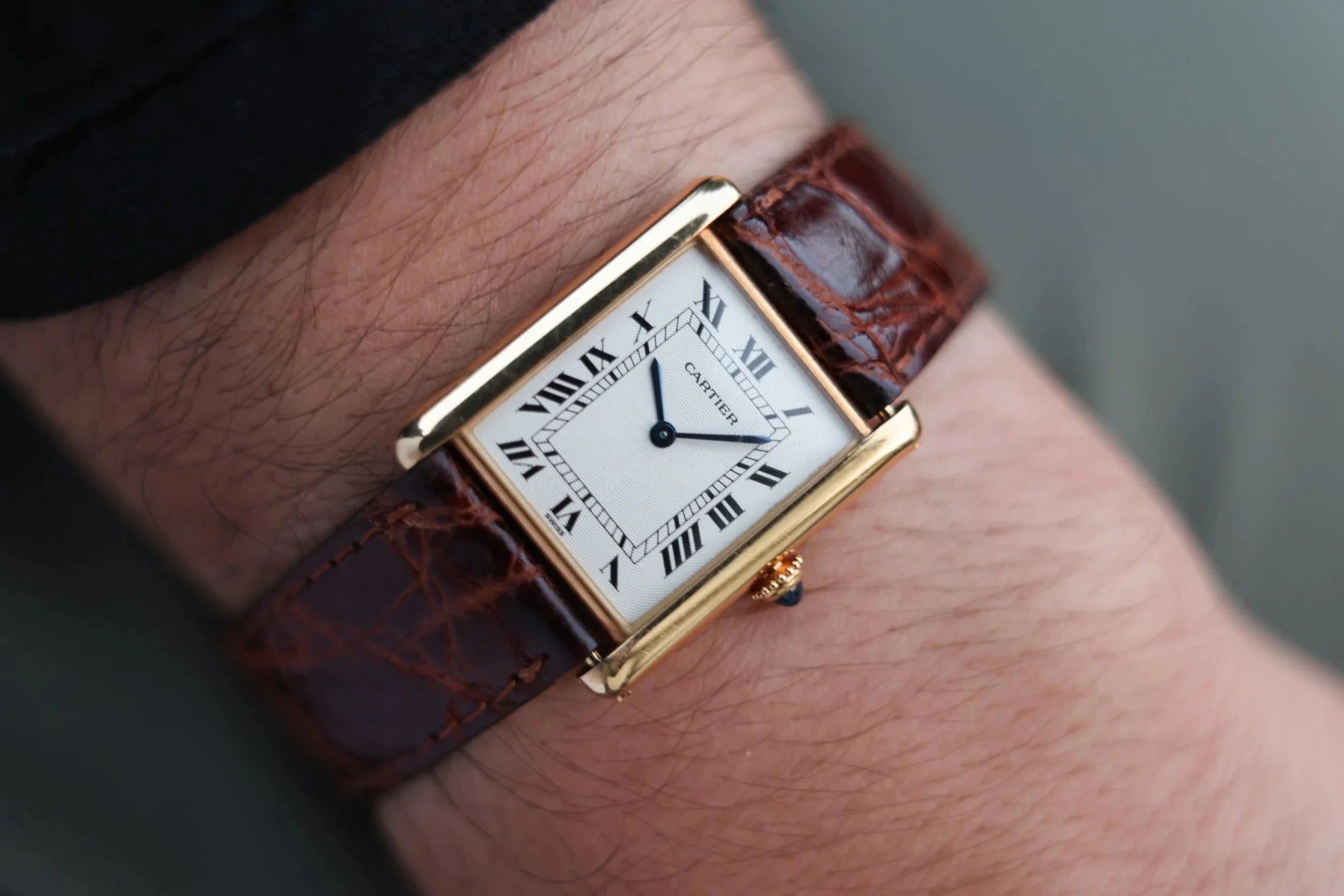 Cartier Tank Ref. 96065 | 18K YG - Sierra Time Co