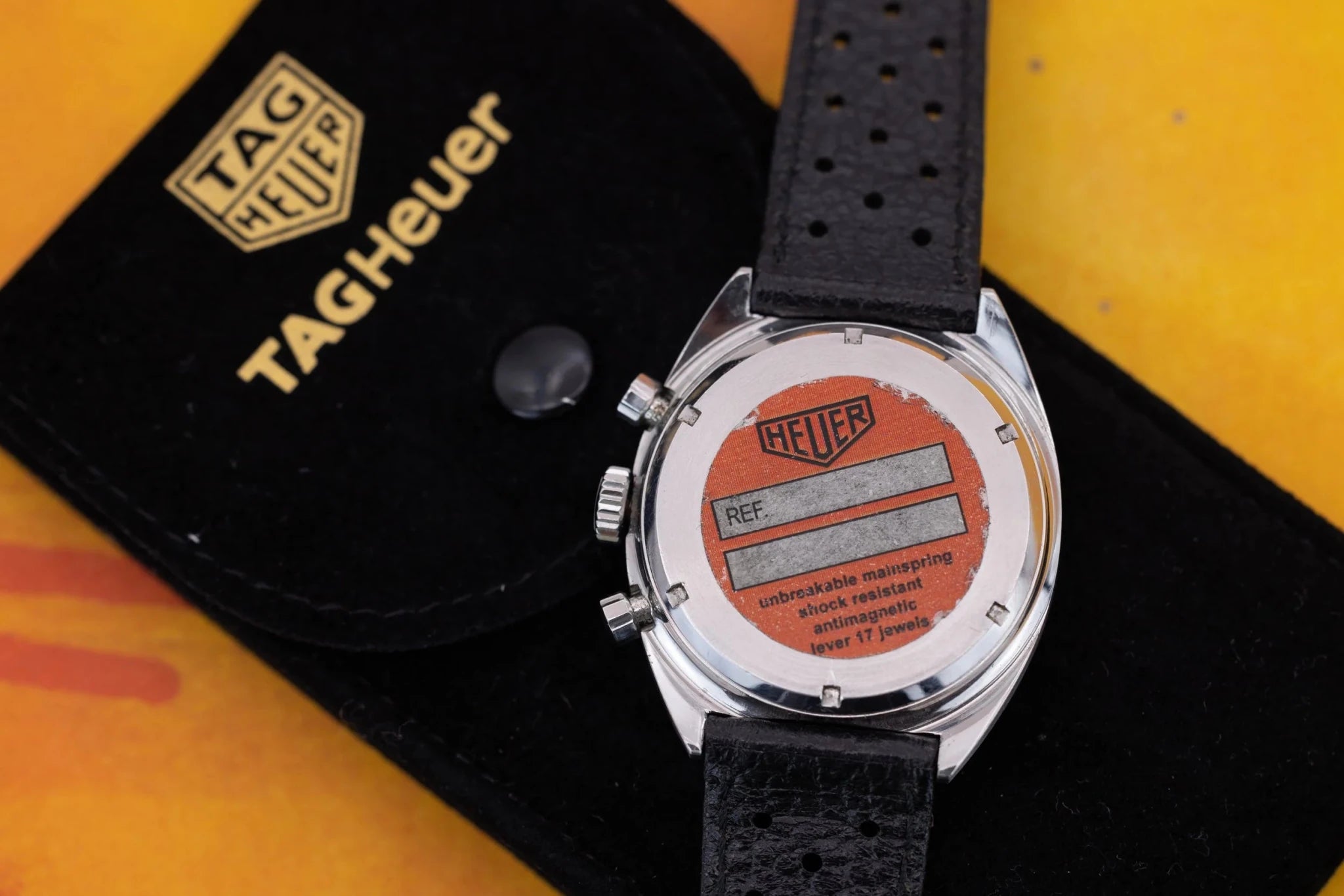 Heuer Carrera Chronograph Ref. 7853 | New Old Stock Condition - Sierra Time Co