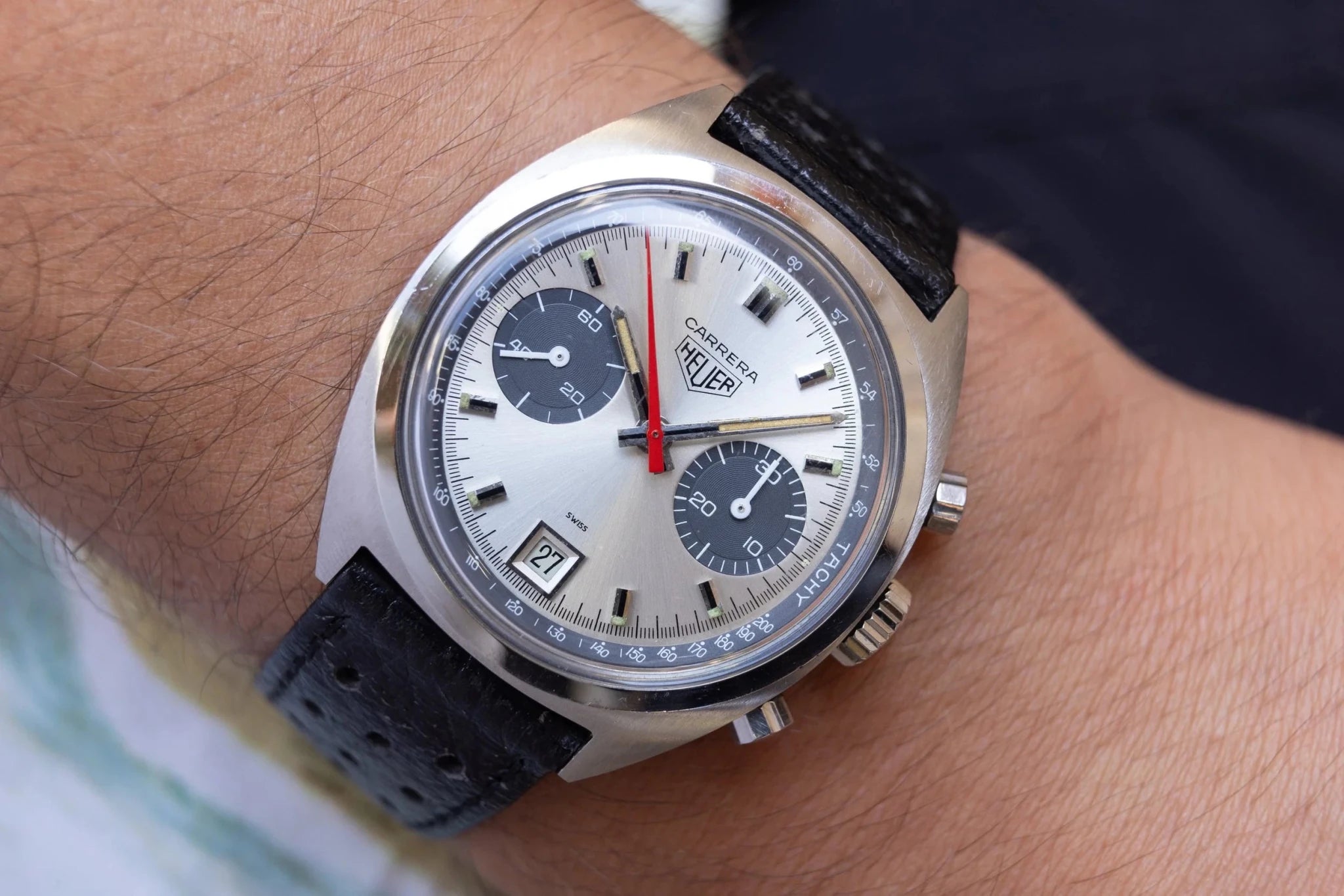 Heuer Carrera Chronograph Ref. 7853 | New Old Stock Condition - Sierra Time Co