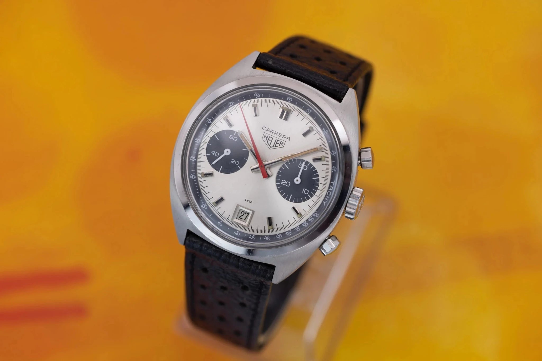 Heuer Carrera Chronograph Ref. 7853 | New Old Stock Condition - Sierra Time Co